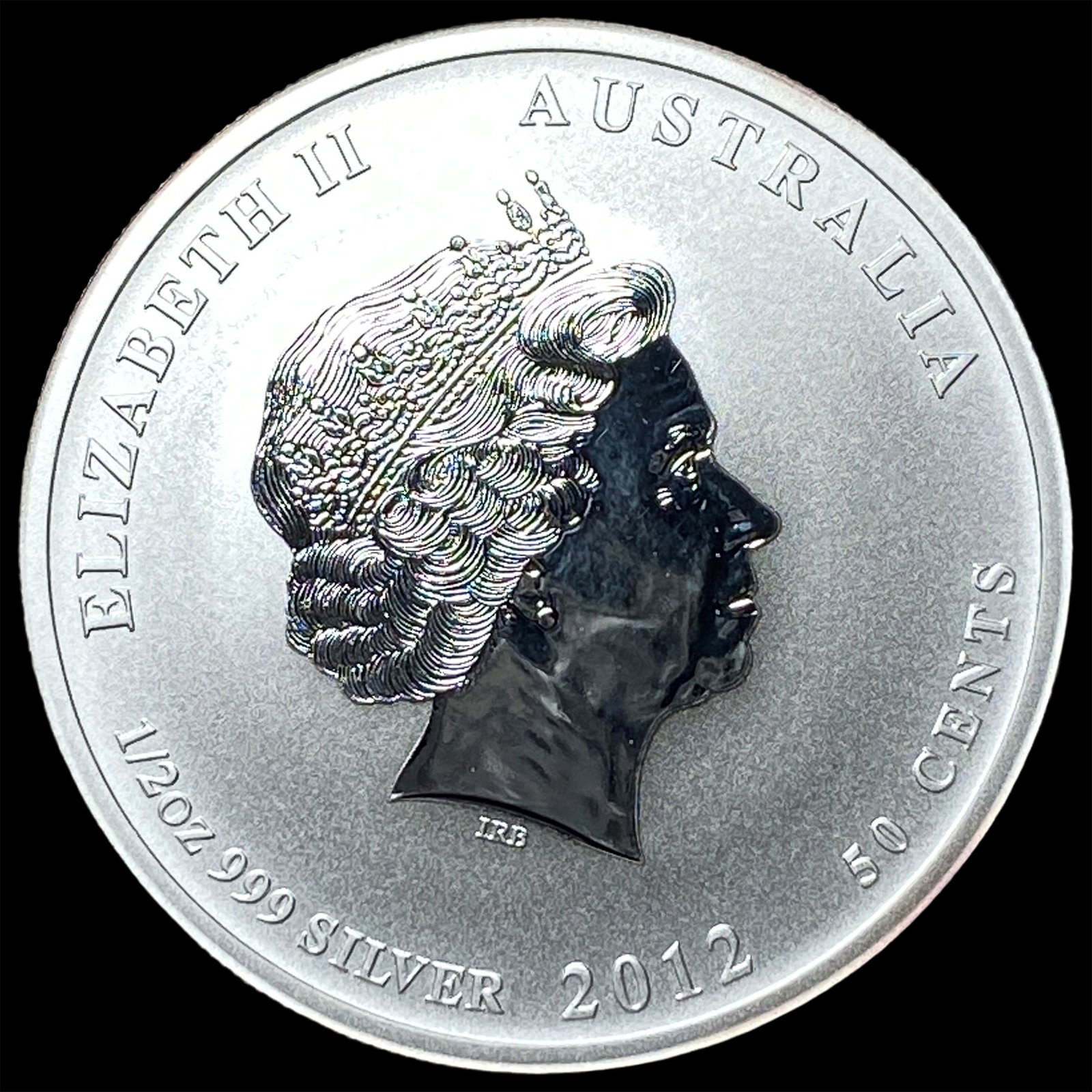 2012 Australia 1/2 oz Silver 50 Cents UNCIRCULATED: 2012 Australia 1/2 oz Silver 50 Cents UNCIRCULATED
