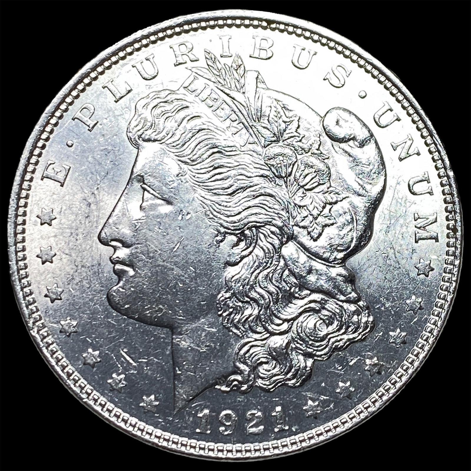 1921 Morgan Silver Dollar CHOICE BU: 1921 Morgan Silver Dollar CHOICE BU