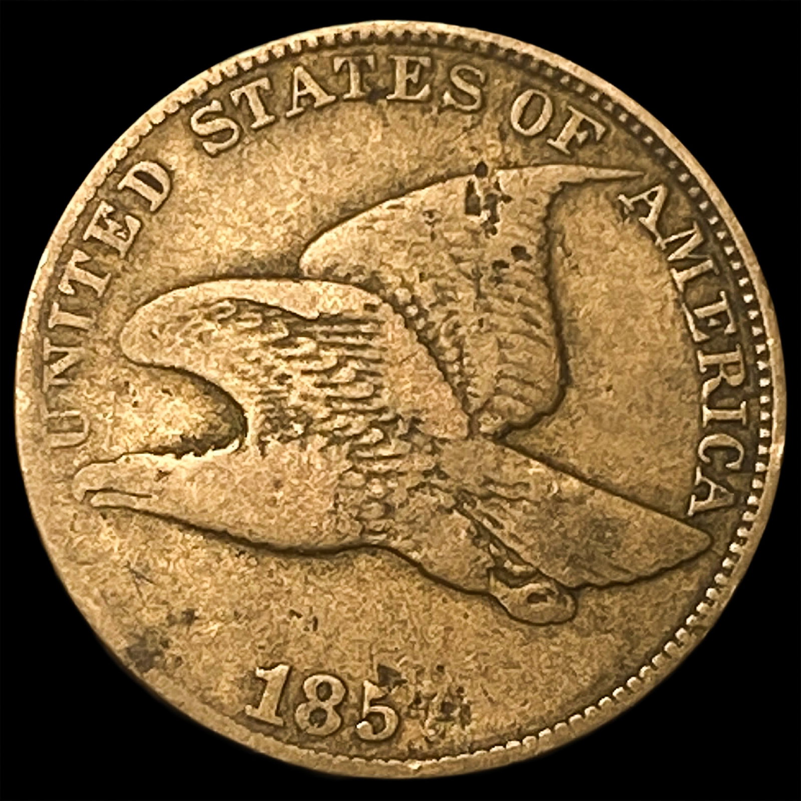 1857 Flying Eagle Cent LIGHTLY CIRCULATED: 1857 Flying Eagle Cent LIGHTLY CIRCULATED
