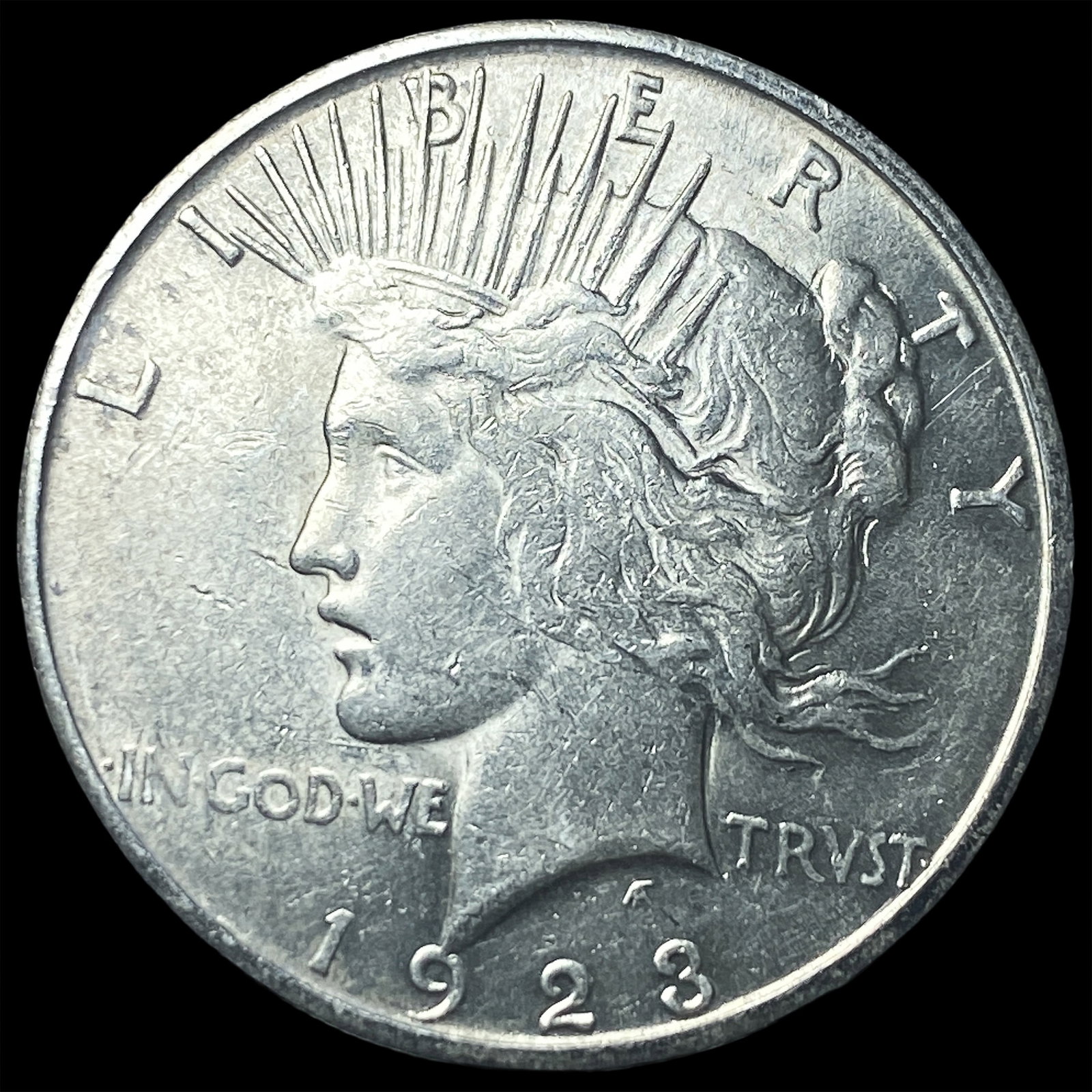 1923-S Silver Peace Dollar UNCIRCULATED: 1923-S Silver Peace Dollar UNCIRCULATED