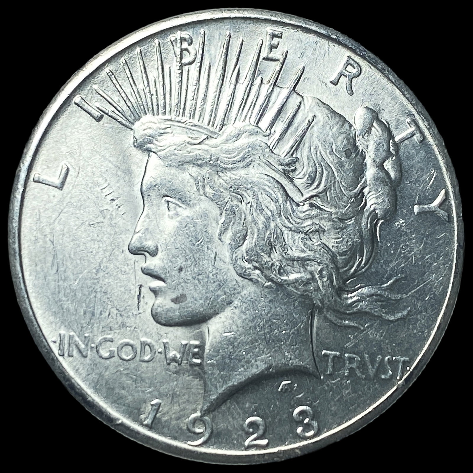 1923-S Silver Peace Dollar UNCIRCULATED: 1923-S Silver Peace Dollar UNCIRCULATED