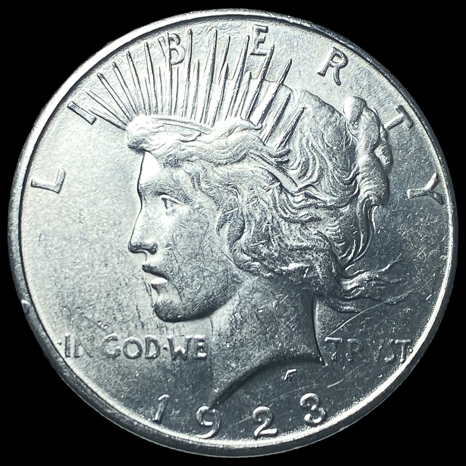 1923-S Silver Peace Dollar UNCIRCULATED: 1923-S Silver Peace Dollar UNCIRCULATED