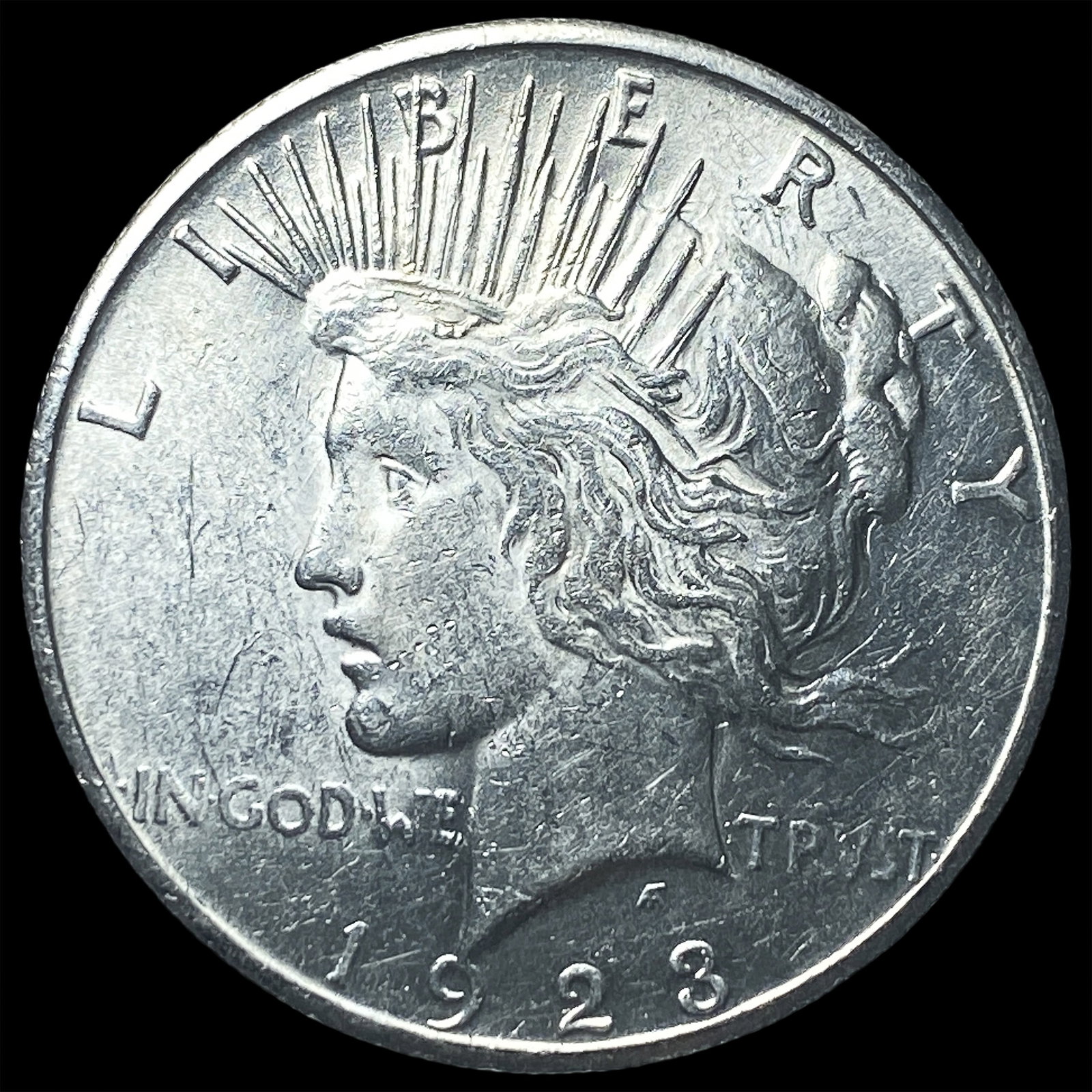 1923-S Silver Peace Dollar UNCIRCULATED: 1923-S Silver Peace Dollar UNCIRCULATED