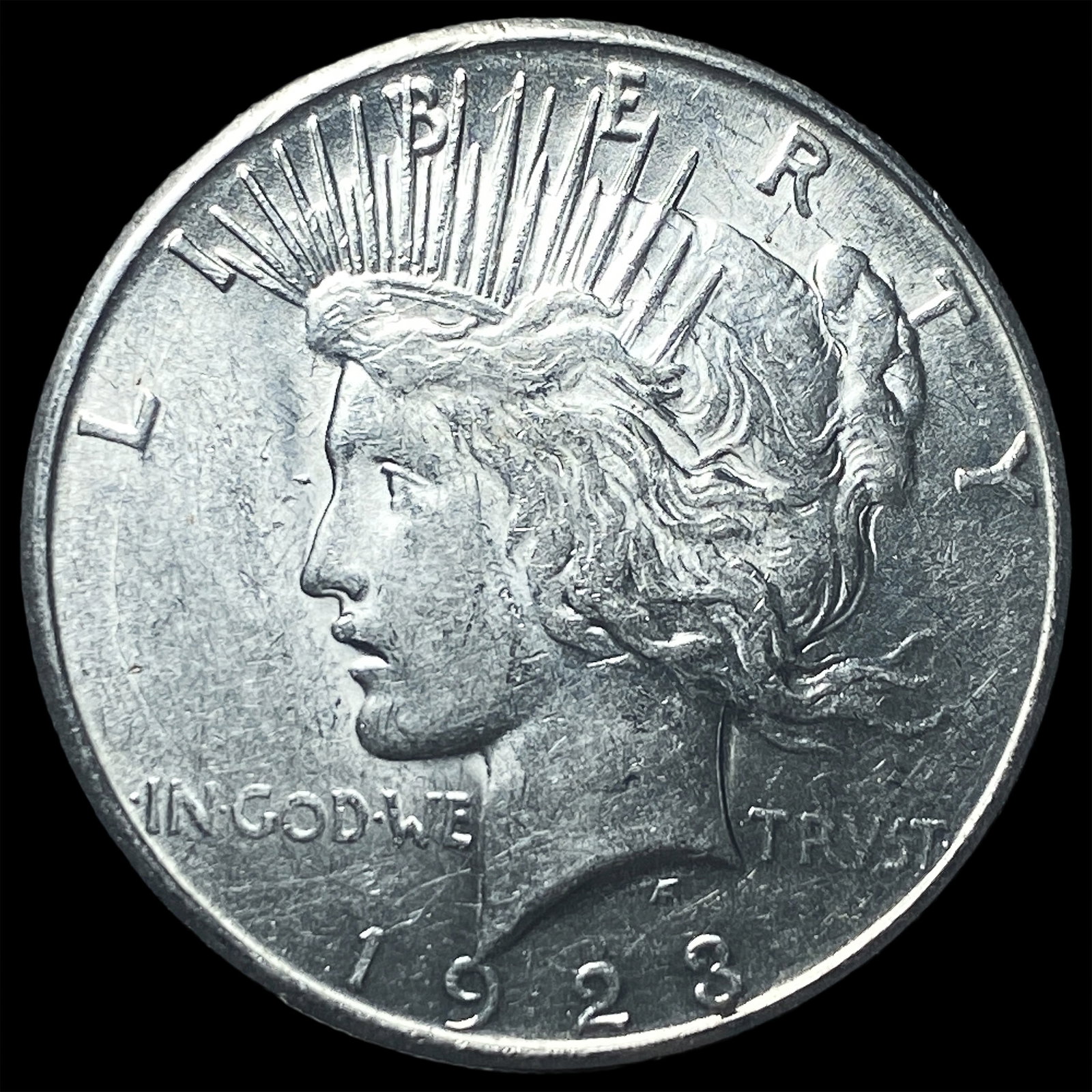 1923-S Silver Peace Dollar UNCIRCULATED: 1923-S Silver Peace Dollar UNCIRCULATED