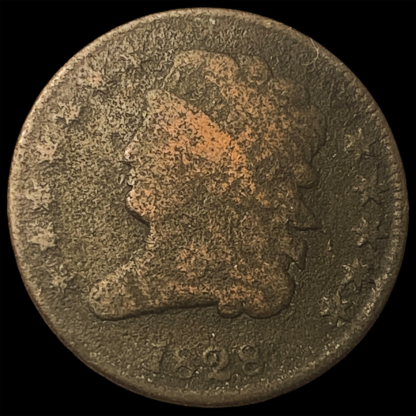 1828 Classic Head Half Cent LIGHTLY CIRCULATED: 1828 Classic Head Half Cent LIGHTLY CIRCULATED
