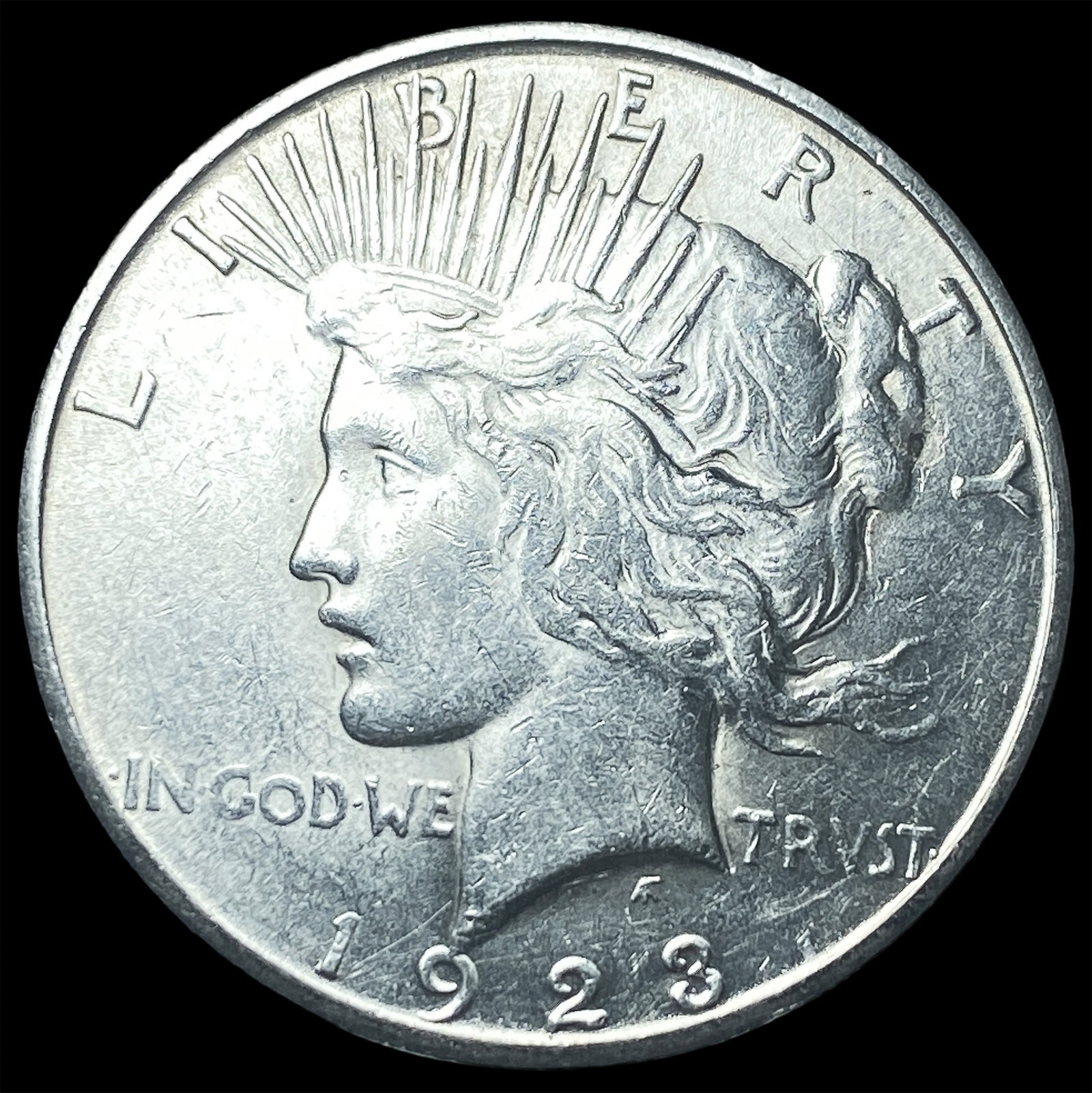 1923-S Peace Silver Dollar UNCIRCULATED: 1923-S Peace Silver Dollar UNCIRCULATED