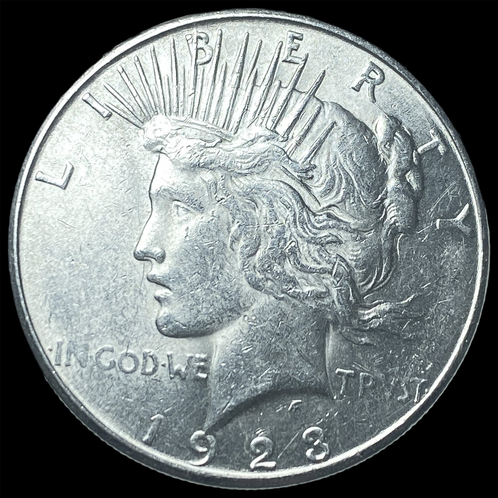 1923-S Silver Peace Dollar UNCIRCULATED: 1923-S Silver Peace Dollar UNCIRCULATED