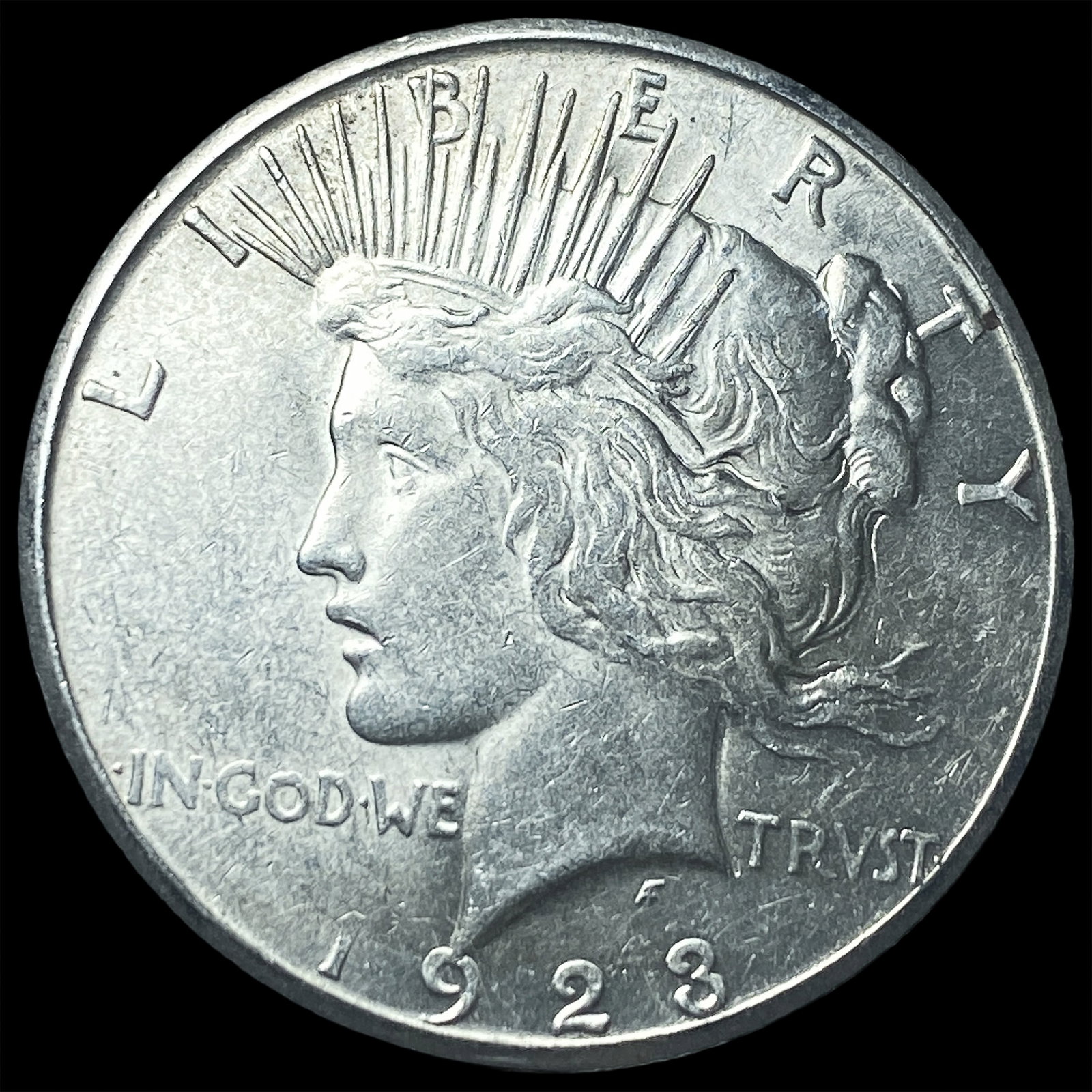 1923-S Peace Silver Dollar UNCIRCULATED: 1923-S Peace Silver Dollar UNCIRCULATED