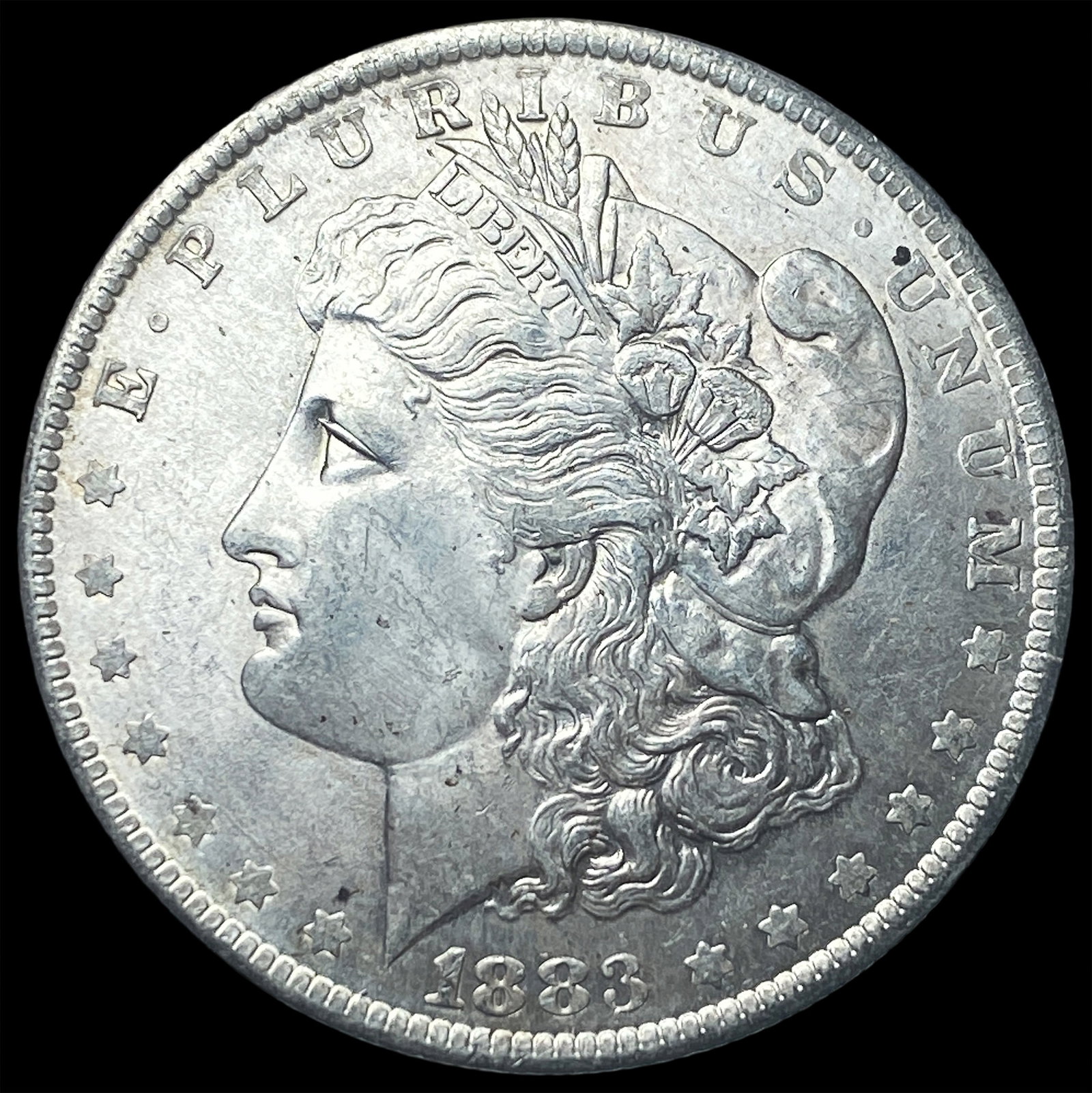1883-O Silver Morgan Dollar GEM BU: 1883-O Silver Morgan Dollar GEM BU