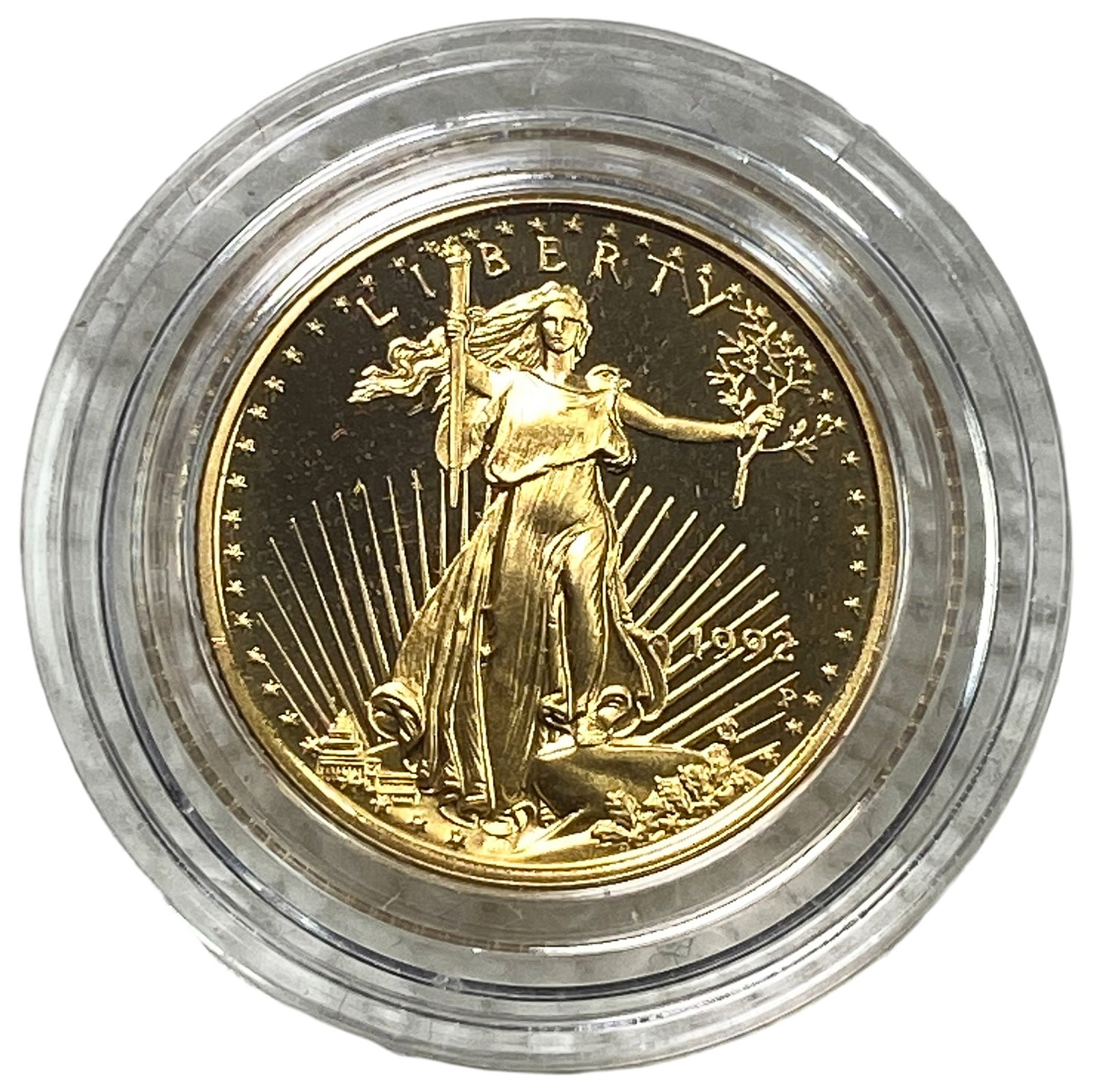 1992 American Gold Eagle 1/10oz $5 Gold (1 of 2)