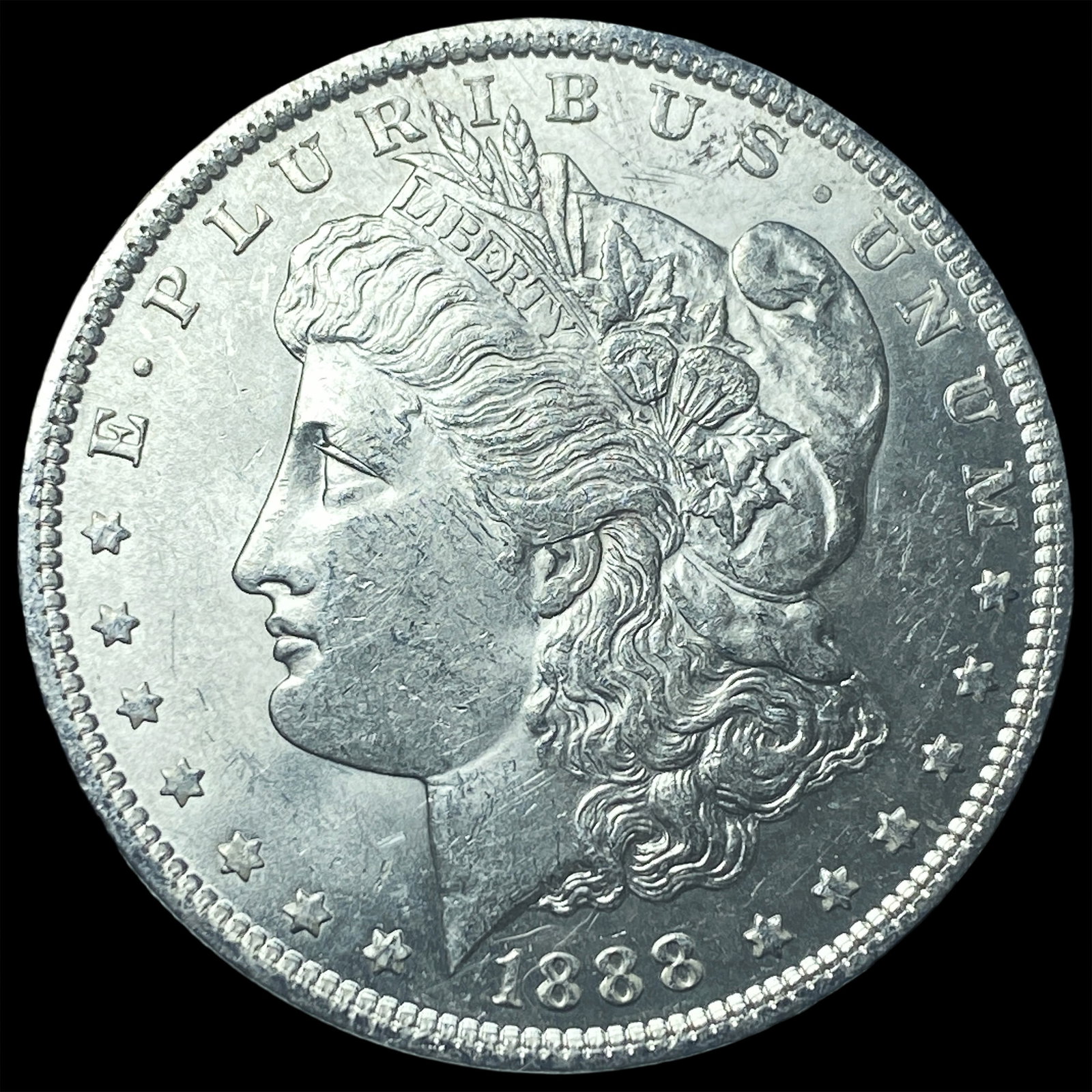 1888 Silver Morgan Dollar UNCIRCULATED: 1888 Silver Morgan Dollar UNCIRCULATED