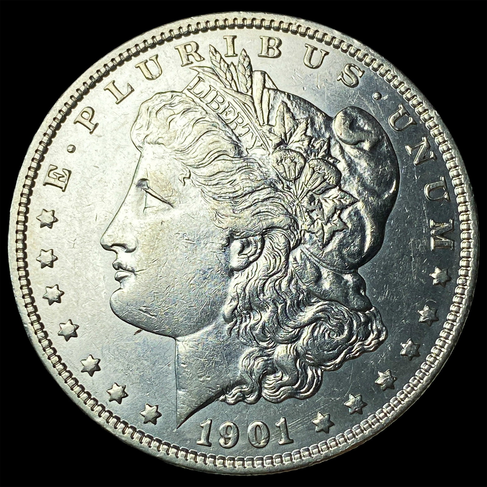1901 Morgan Silver Dollar UNCIRCULATED: 1901 Morgan Silver Dollar UNCIRCULATED
