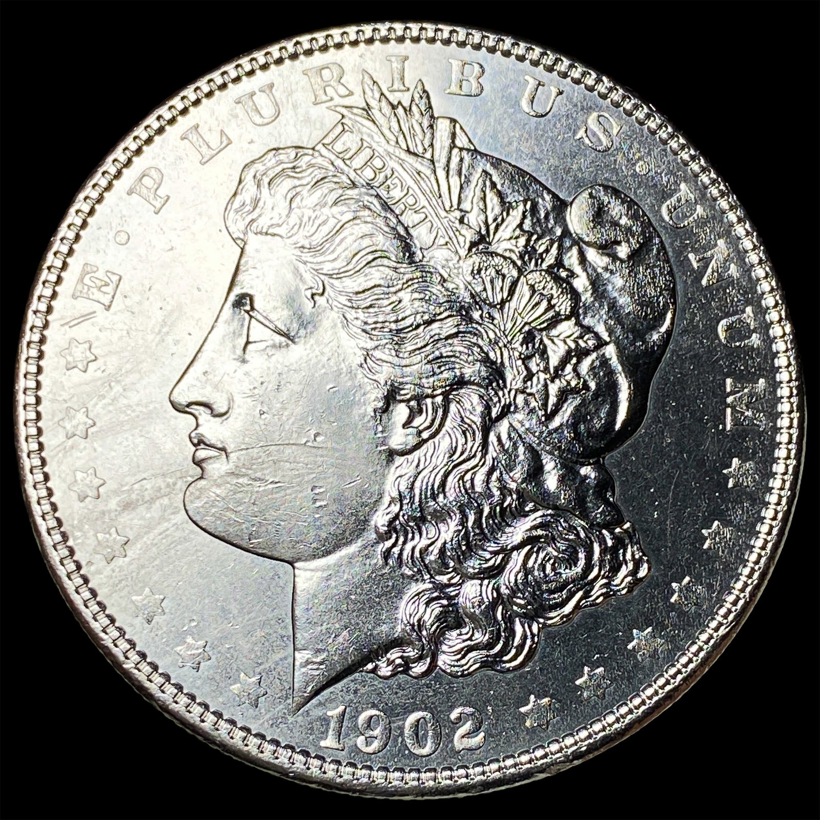 1902 Morgan Silver Dollar UNCIRCULATED: 1902 Morgan Silver Dollar UNCIRCULATED
