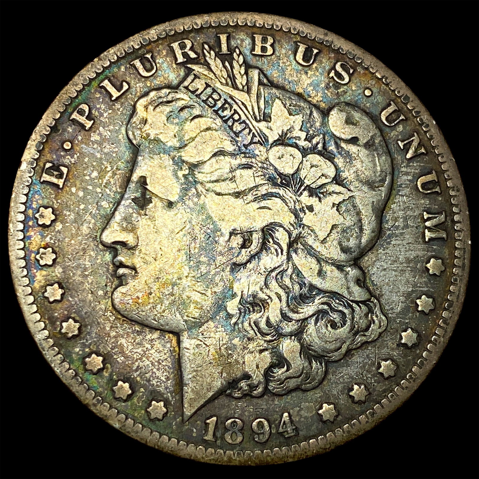 1894-O Silver Morgan Dollar ABOUT UNCIRCULATED: 1894-O Silver Morgan Dollar ABOUT UNCIRCULATED