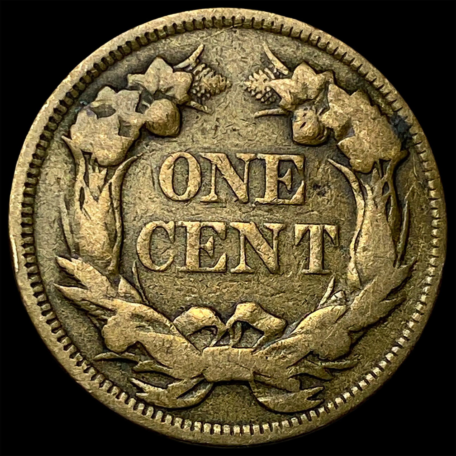 1857 Flying Eagle Cent LIGHTLY CIRCULATED - 2
