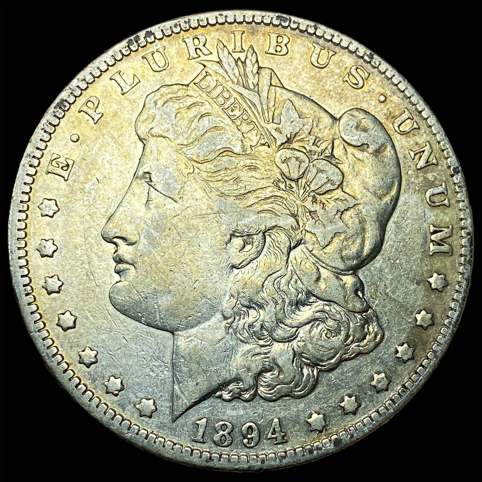 1894-O Silver Morgan Dollar ABOUT UNCIRCULATED: 1894-O Silver Morgan Dollar ABOUT UNCIRCULATED