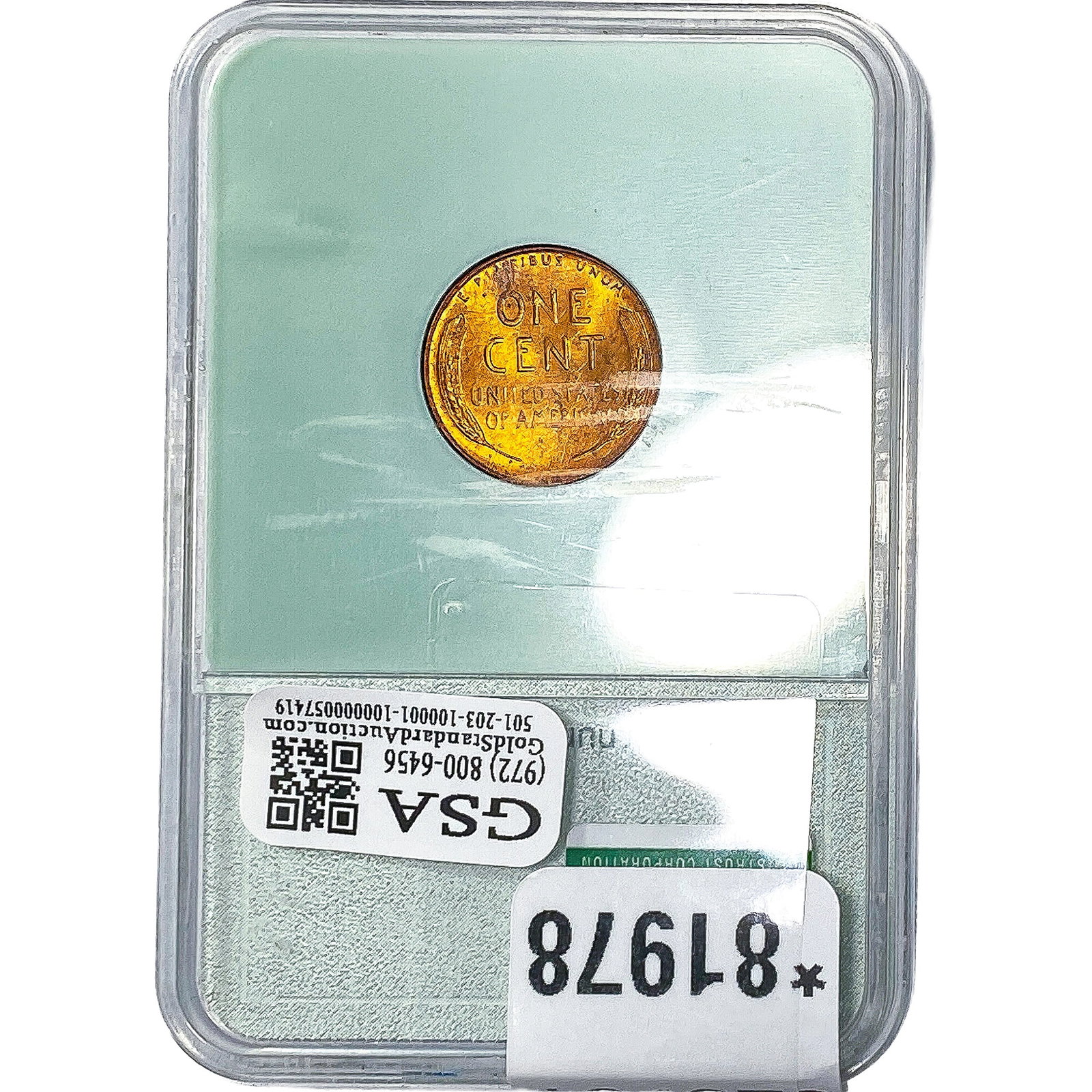 1949-S Wheat Cent NTC MS67 RD - 2