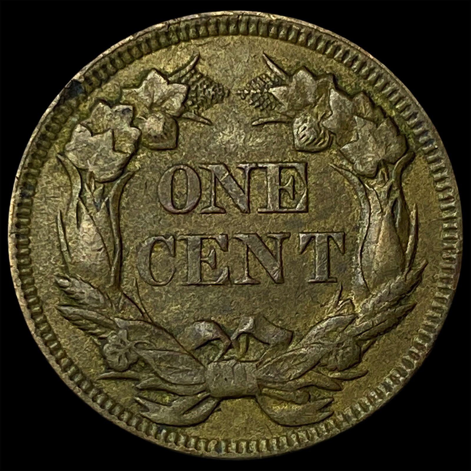 1857 Flying Eagle Cent CLOSELY UNCIRCULATED - 2