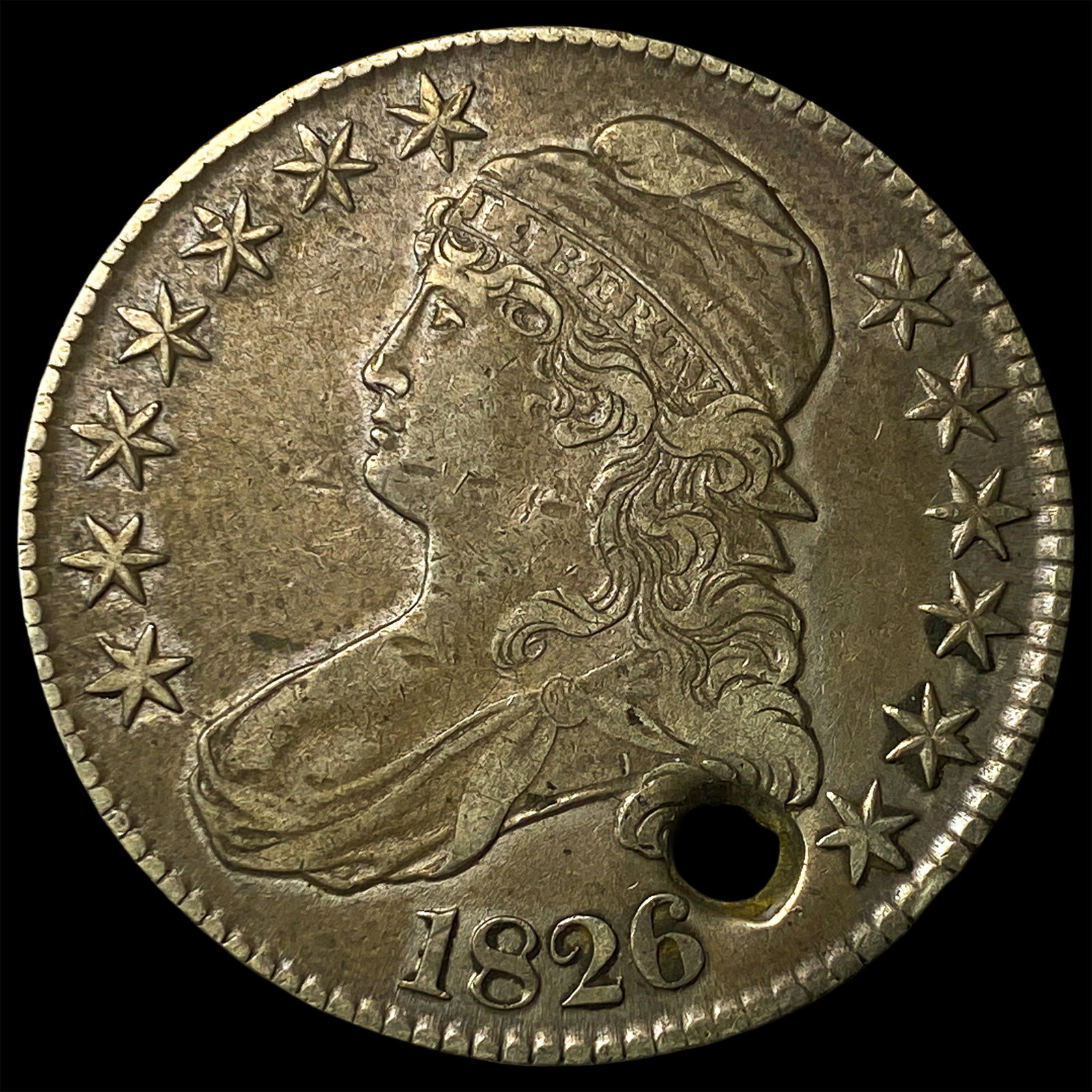 1826 Capped Bust Half Dollar HIGH GRADE: 1826 Capped Bust Half Dollar HIGH GRADE