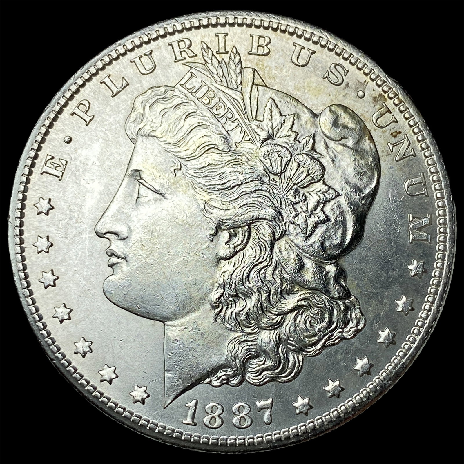 1887-S Silver Morgan Dollar UNCIRCULATED: 1887-S Silver Morgan Dollar UNCIRCULATED