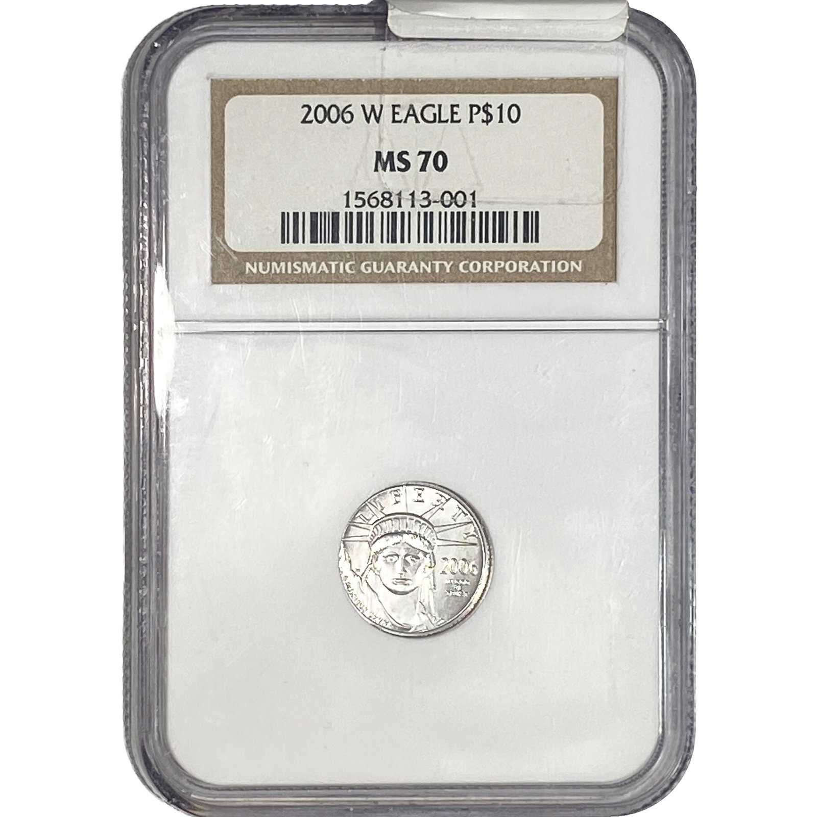 2006-W Platnium Eagle $10 NGC MS70 (1 of 2)