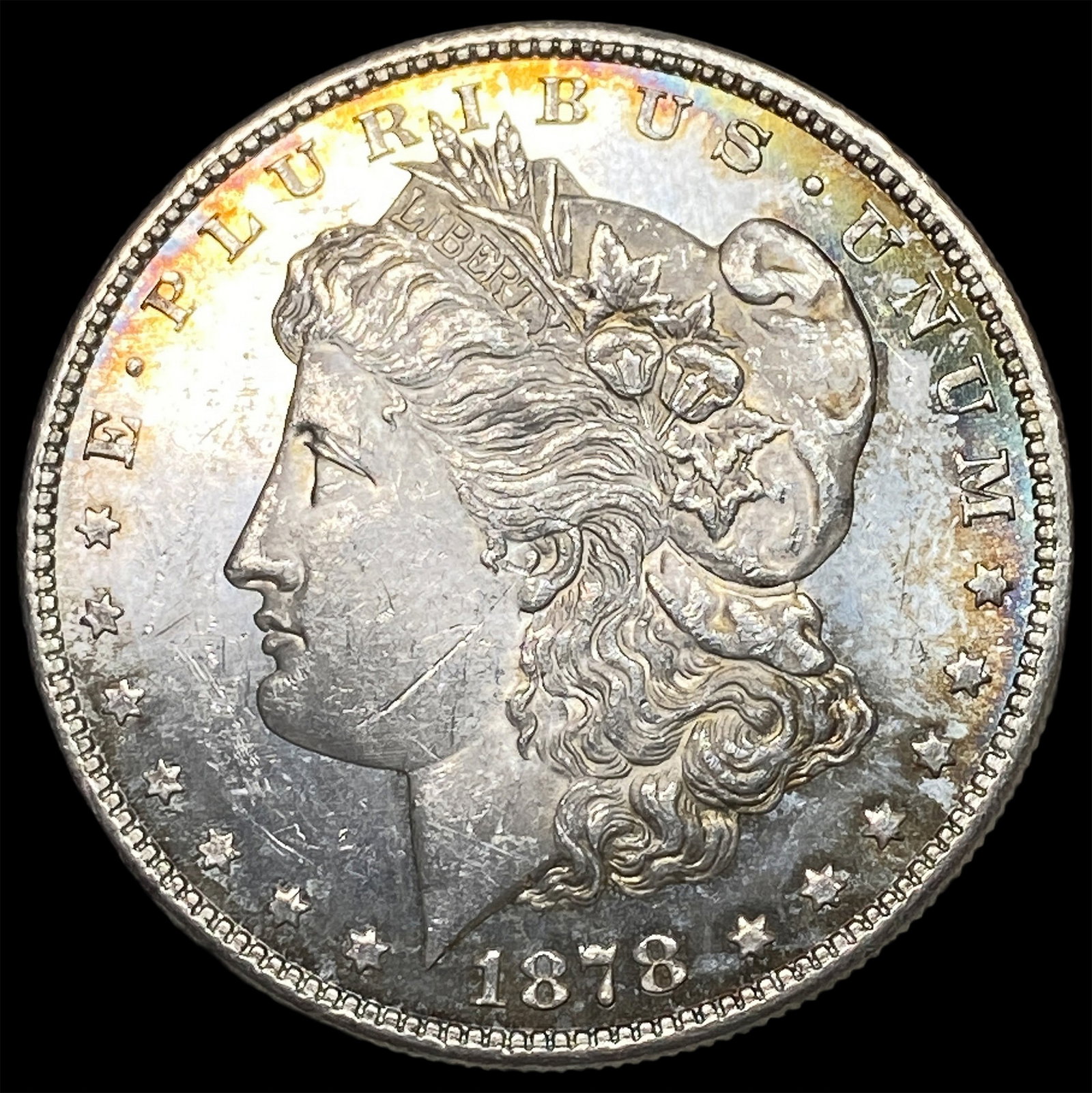 1878-S Silver Morgan Dollar UNCIRCULATED: 1878-S Silver Morgan Dollar UNCIRCULATED