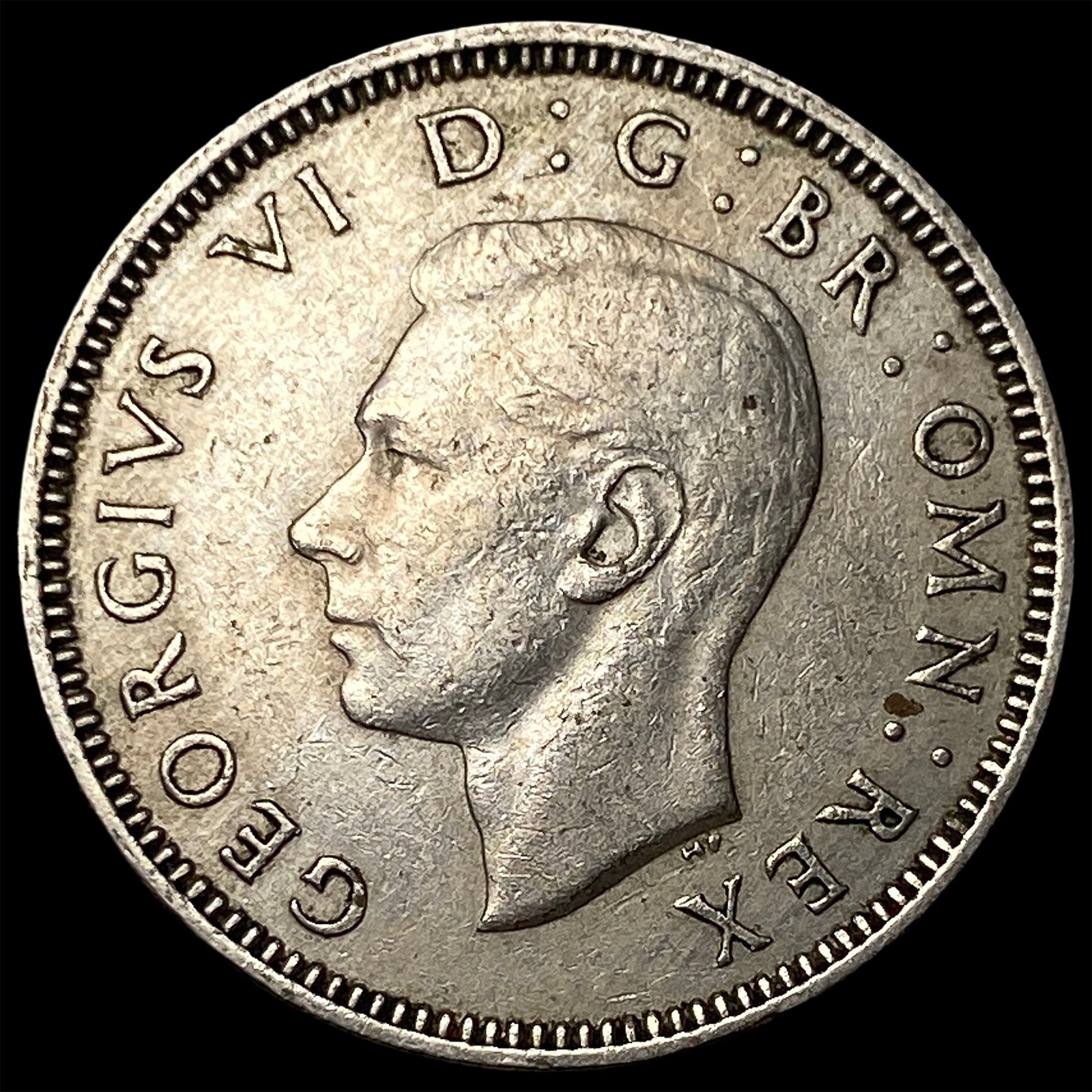 1950 Great Britain Copper-Nickel Shilling: 1950 Great Britain Copper-Nickel Shilling