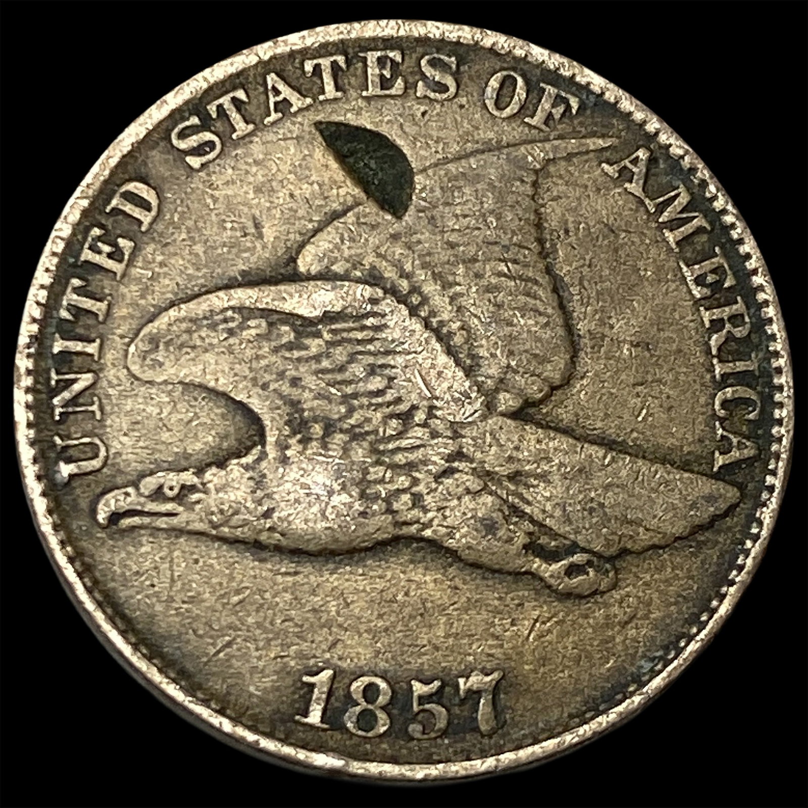 1857 Flying Eagle Cent HIGH GRADE: 1857 Flying Eagle Cent HIGH GRADE