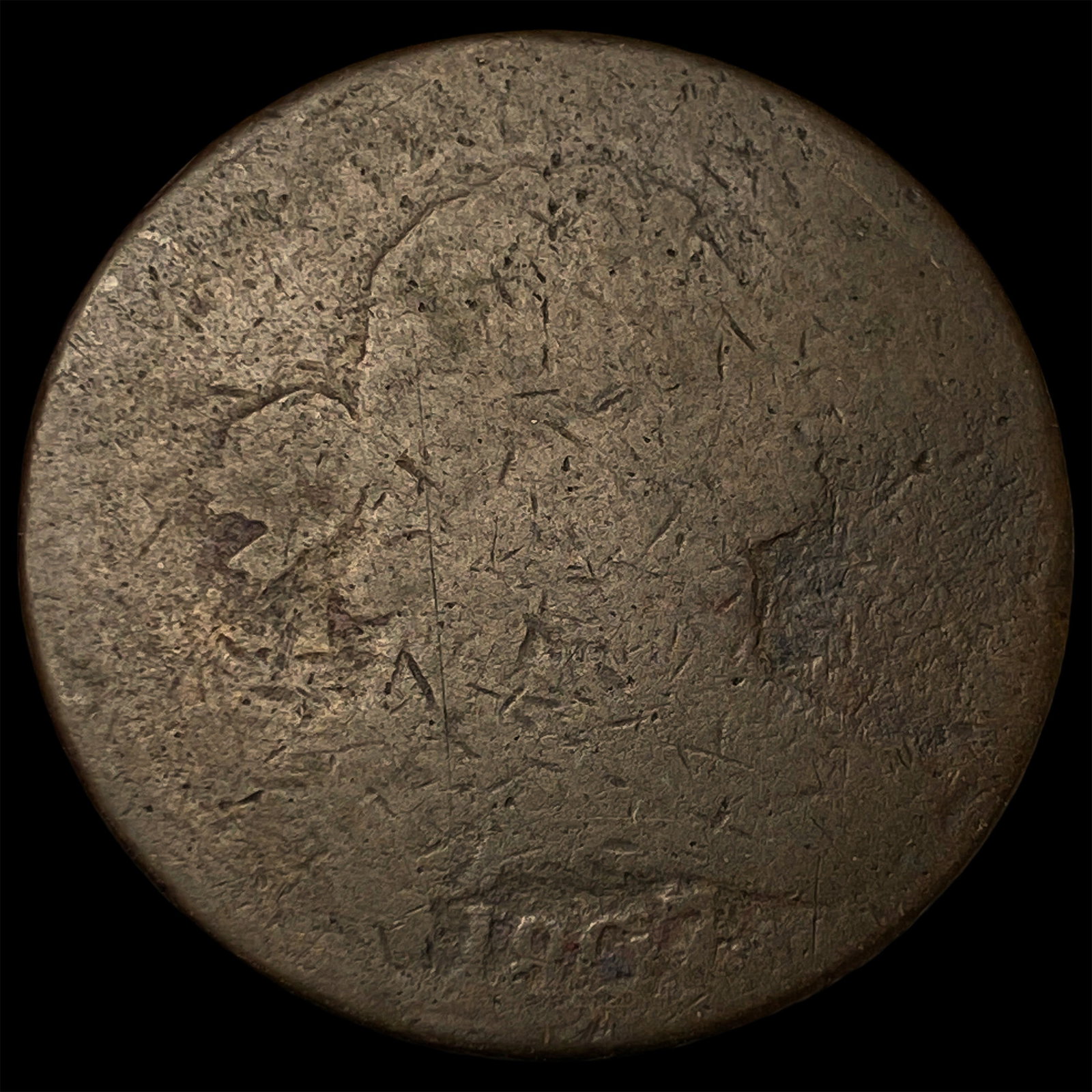 1857 Flying Eagle Cent NICELY CIRCULATED (1 of 2)
