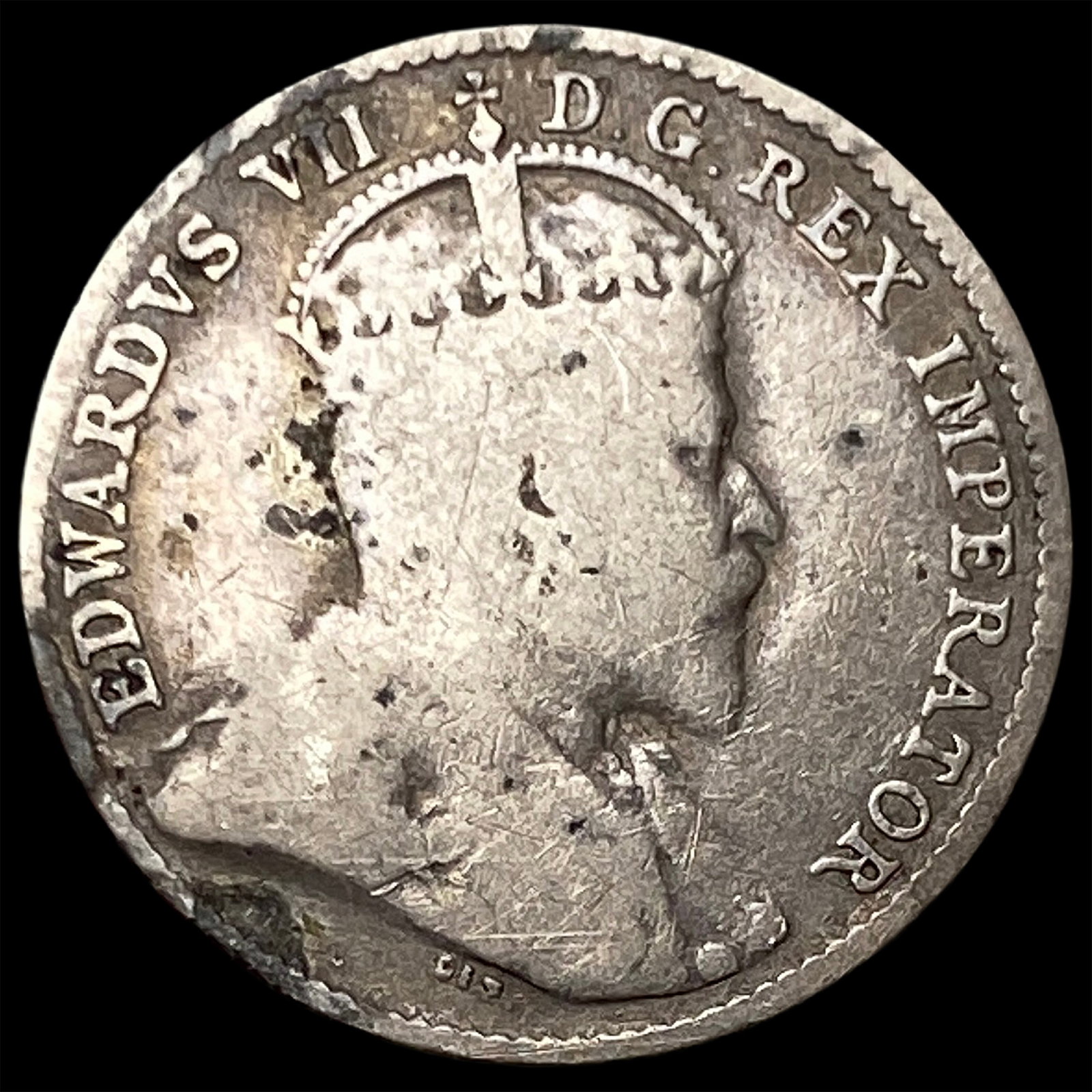1910 Canada Silver 5 Cents: 1910 Canada Silver 5 Cents