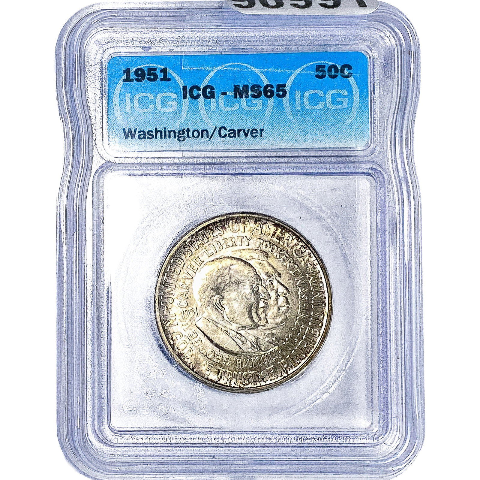 1951 Washington Carver Half Dollar ICG MS65 (1 of 2)