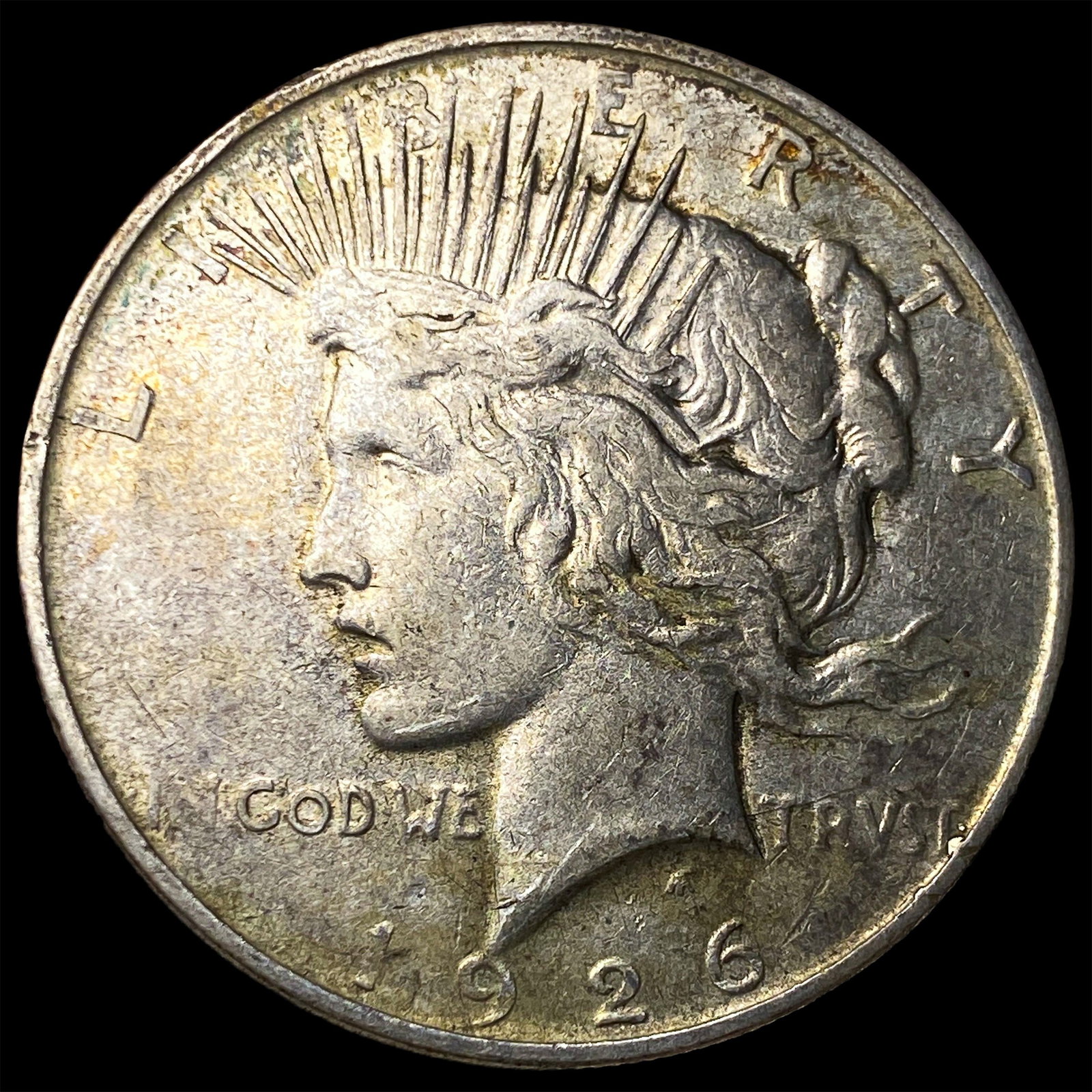 1926 Peace Silver Dollar NEARLY UNCIRCULATED: 1926 Peace Silver Dollar NEARLY UNCIRCULATED
