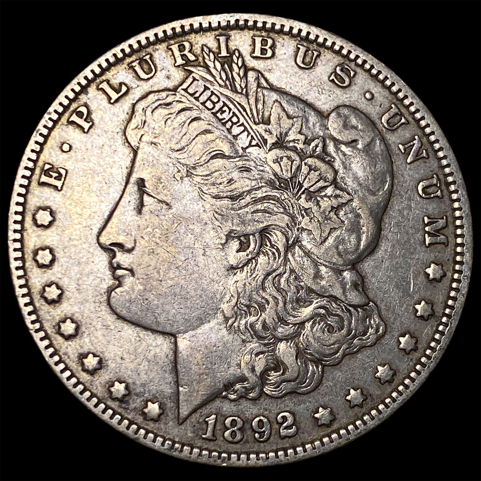 1892-O Silver Morgan Dollar NEARLY UNCIRCULATED: 1892-O Silver Morgan Dollar NEARLY UNCIRCULATED