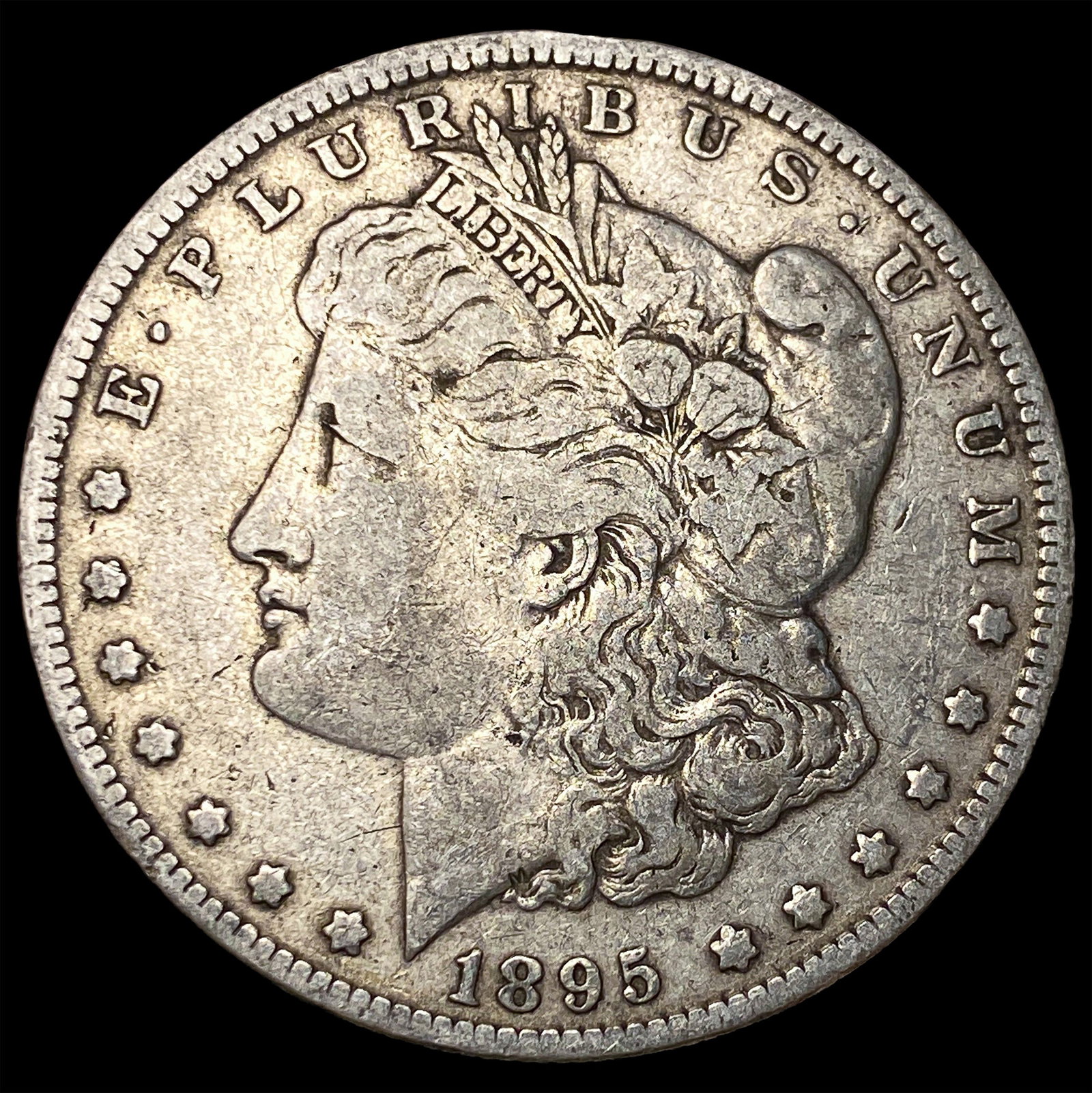 1895-O Silver Morgan Dollar LIGHTLY CIRCULATED: 1895-O Silver Morgan Dollar LIGHTLY CIRCULATED
