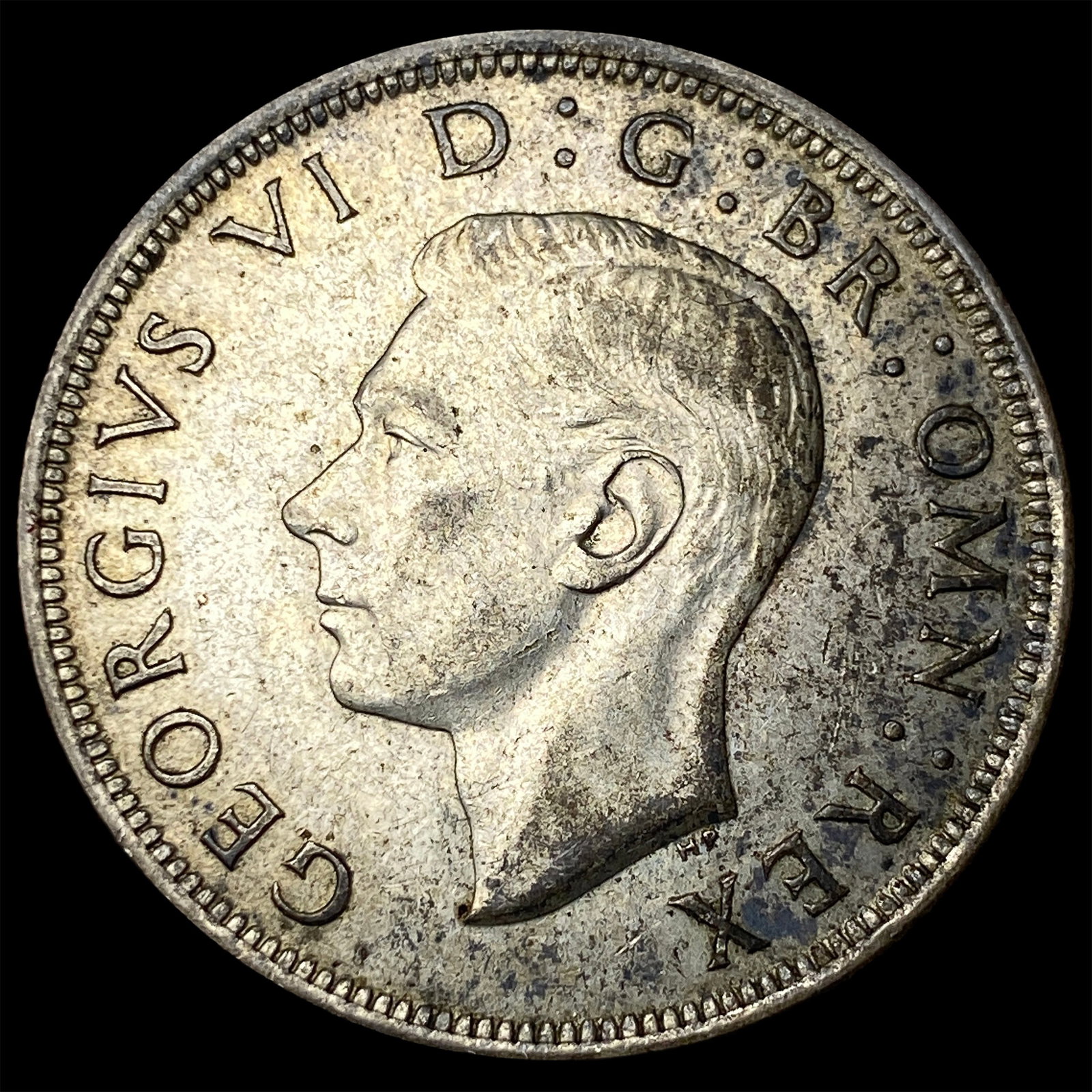 1944 Great Britain Silver 1/2 Crown (1 of 2)