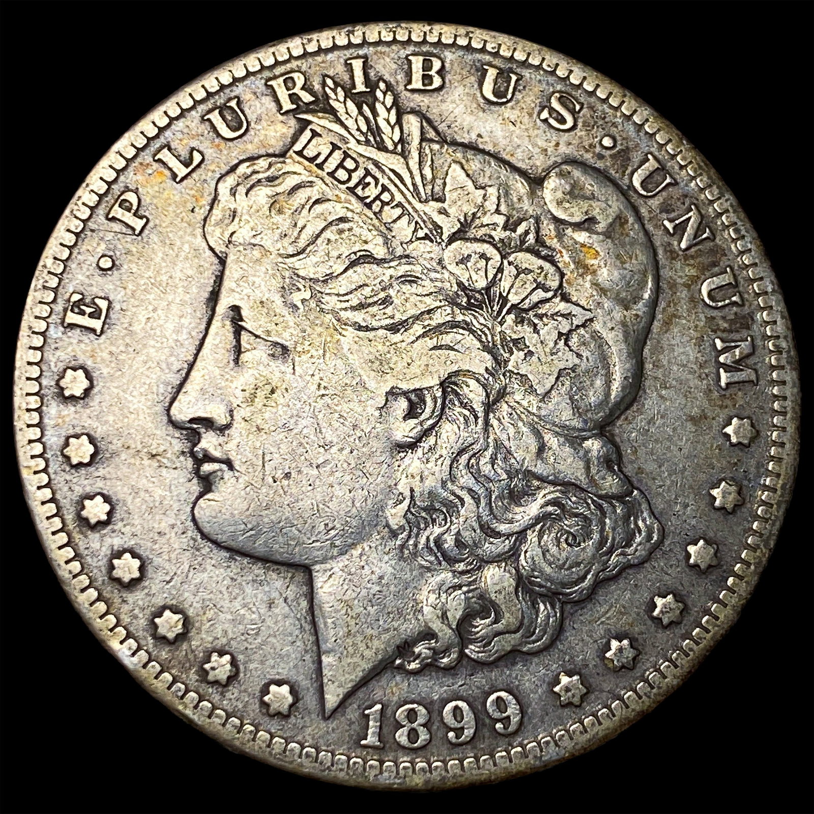 1899-S Silver Morgan Dollar NEARLY UNCIRCULATED: 1899-S Silver Morgan Dollar NEARLY UNCIRCULATED