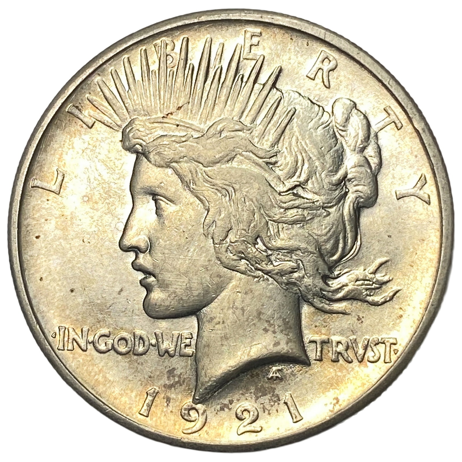1921 Silver Peace Dollar (1 of 2)