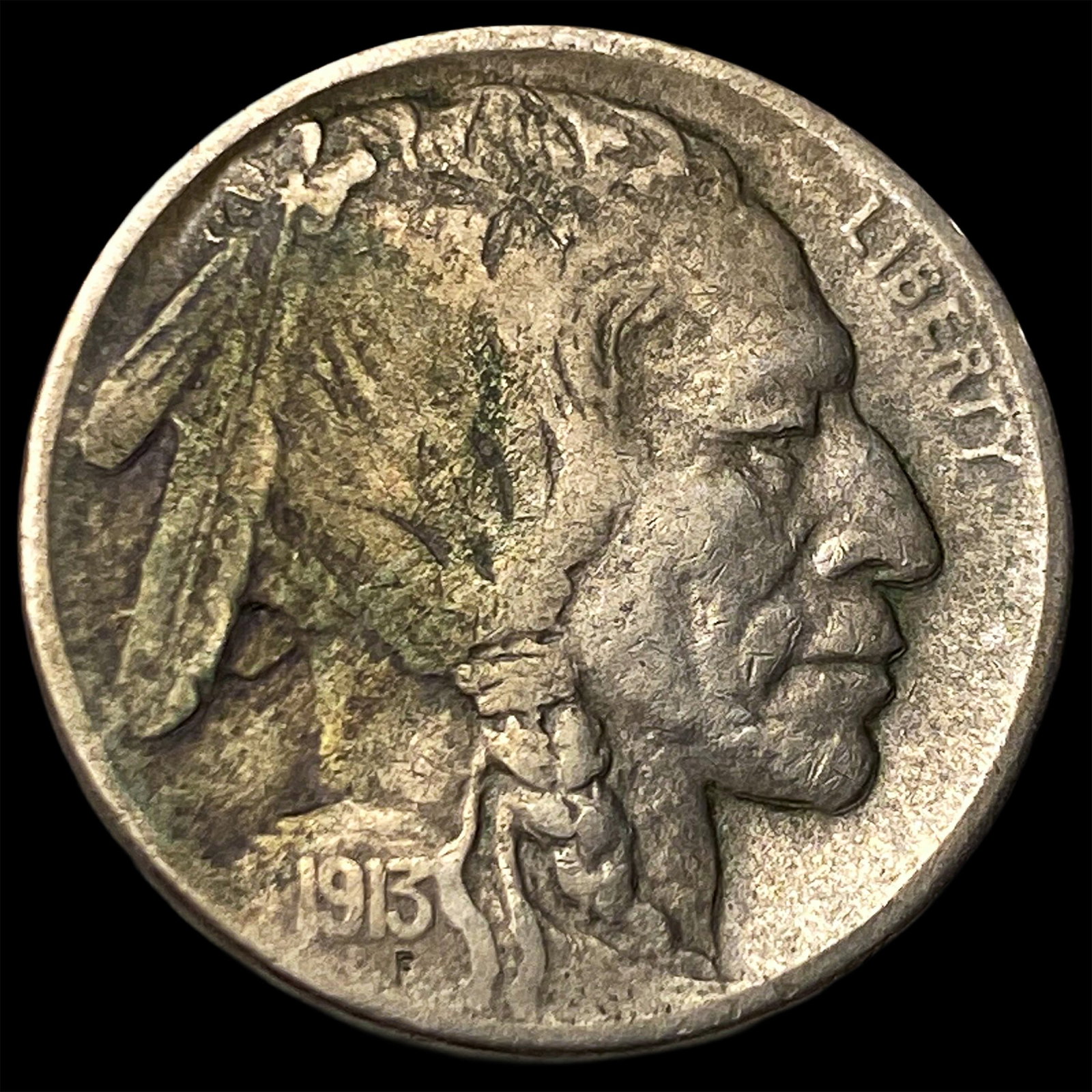 1915-D Buffalo Nickel LIGHTLY CIRCULATED: 1915-D Buffalo Nickel LIGHTLY CIRCULATED