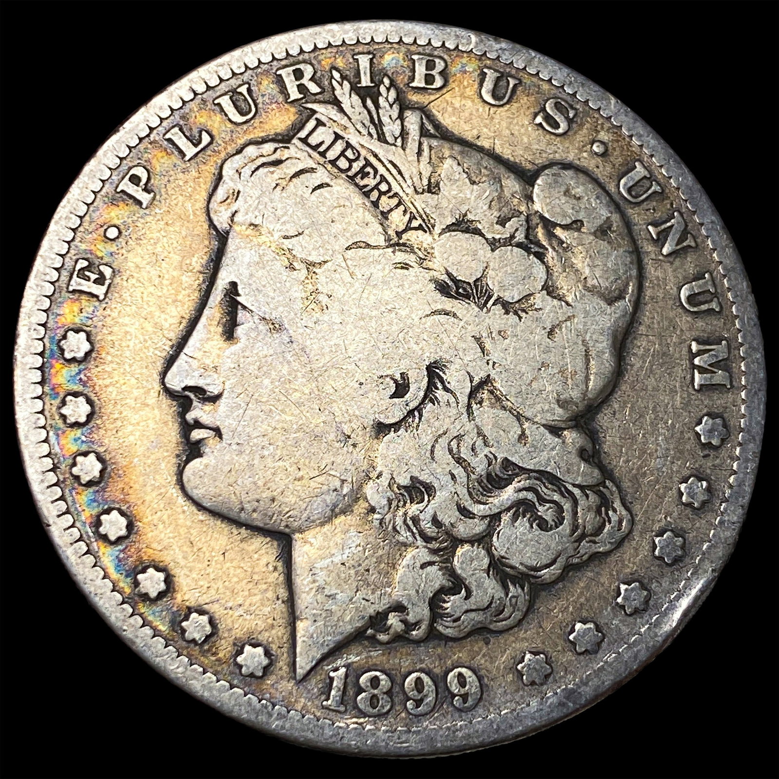 1899 Morgan Silver Dollar NEARLY UNCIRCULATED: 1899 Morgan Silver Dollar NEARLY UNCIRCULATED