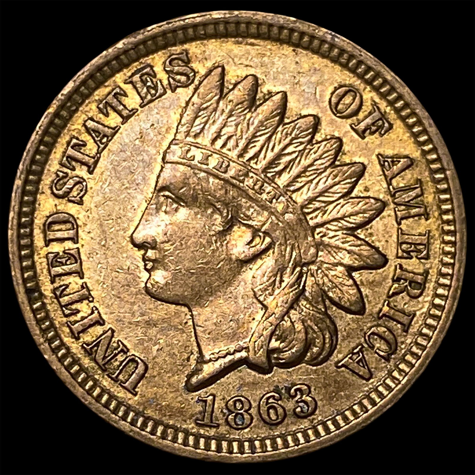 1863 Indian Head Cent UNCIRCULATED: 1863 Indian Head Cent UNCIRCULATED