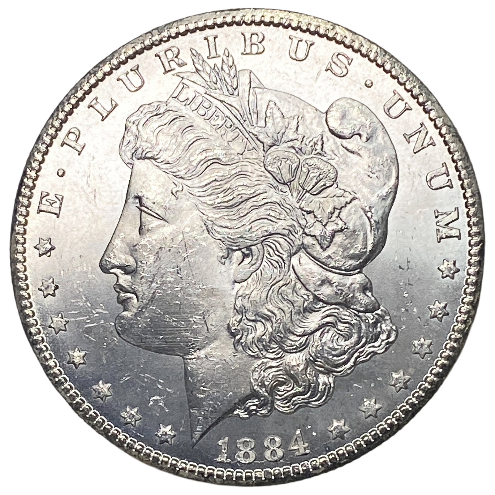 1884-CC Morgan Silver Dollar: 1884-CC Morgan Silver Dollar