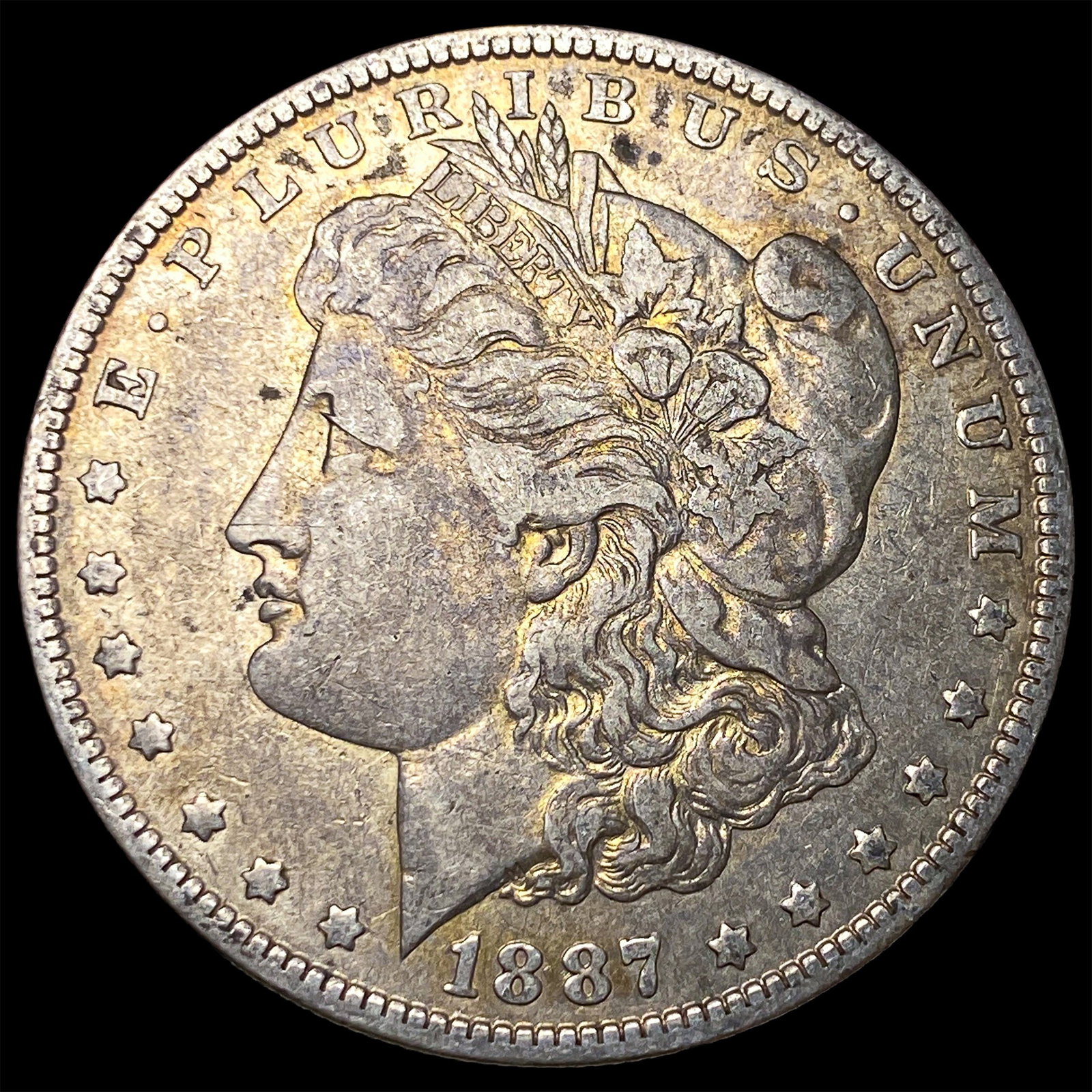 1887-O Silver Morgan Dollar NEARLY UNCIRCULATED: 1887-O Silver Morgan Dollar NEARLY UNCIRCULATED