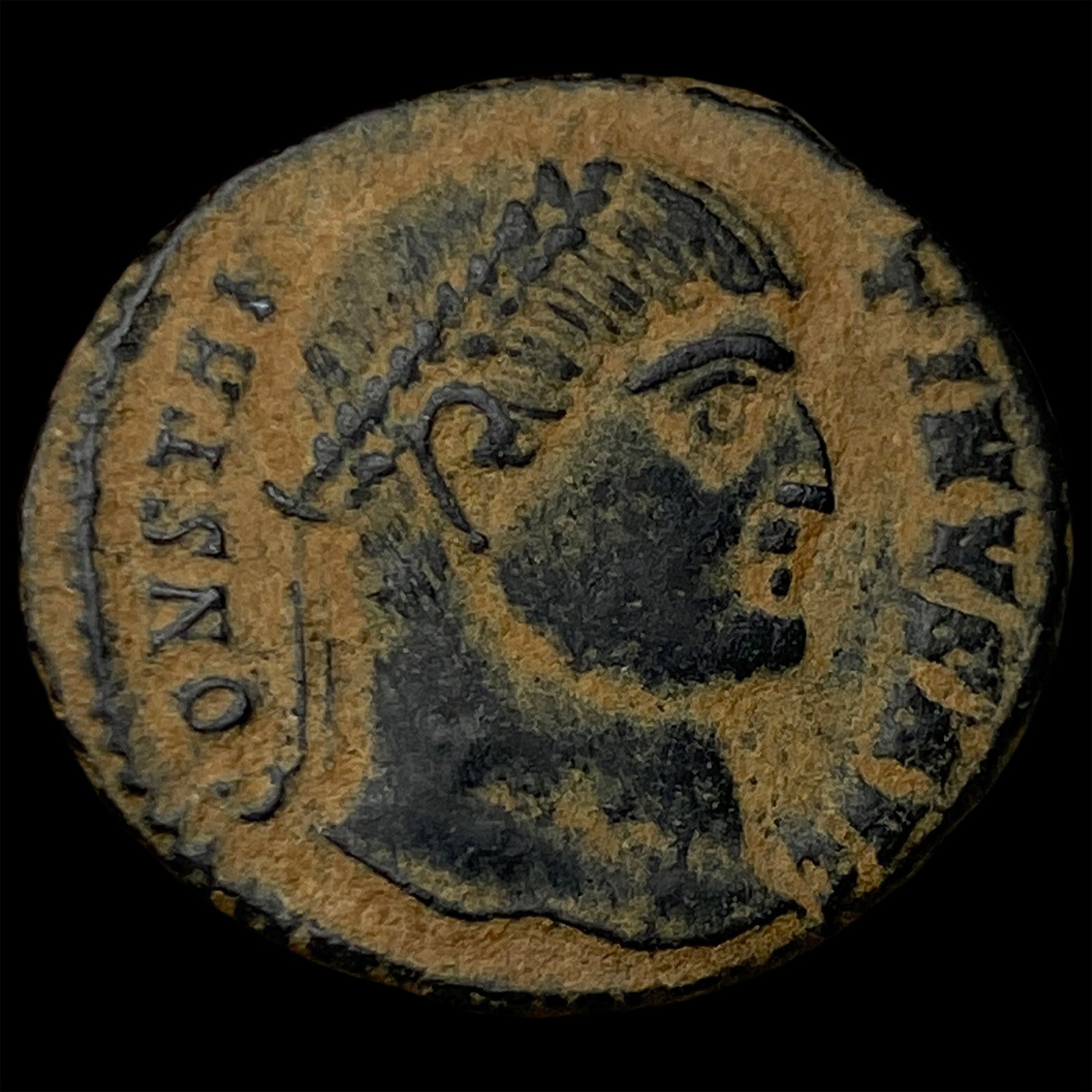 Roman Constantine I 307-337 AD Bronze Follis: Roman Constantine I 307-337 AD Bronze Follis