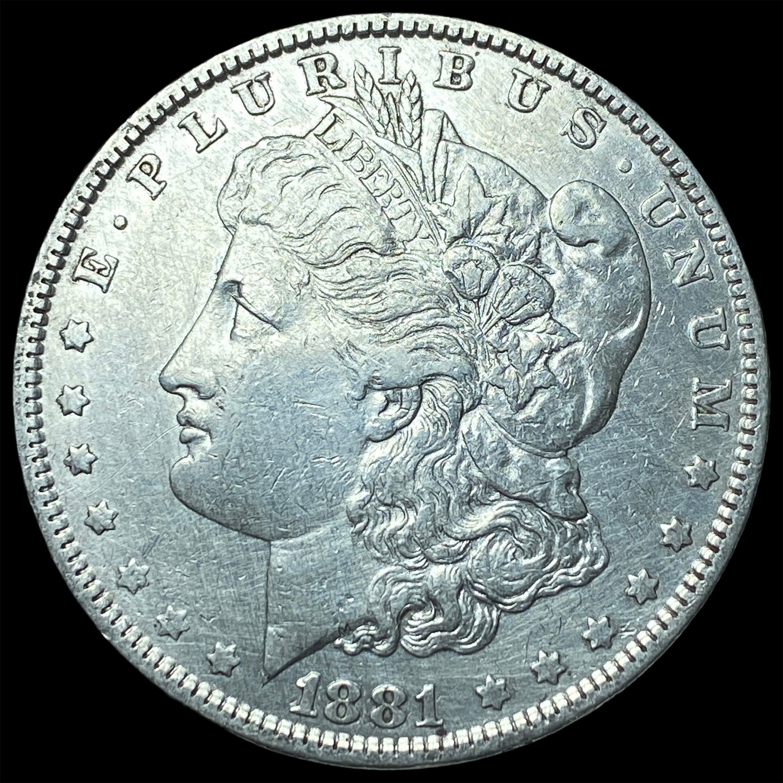 1881-O Silver Morgan Dollar NEARLY UNCIRCULATED: 1881-O Silver Morgan Dollar NEARLY UNCIRCULATED
