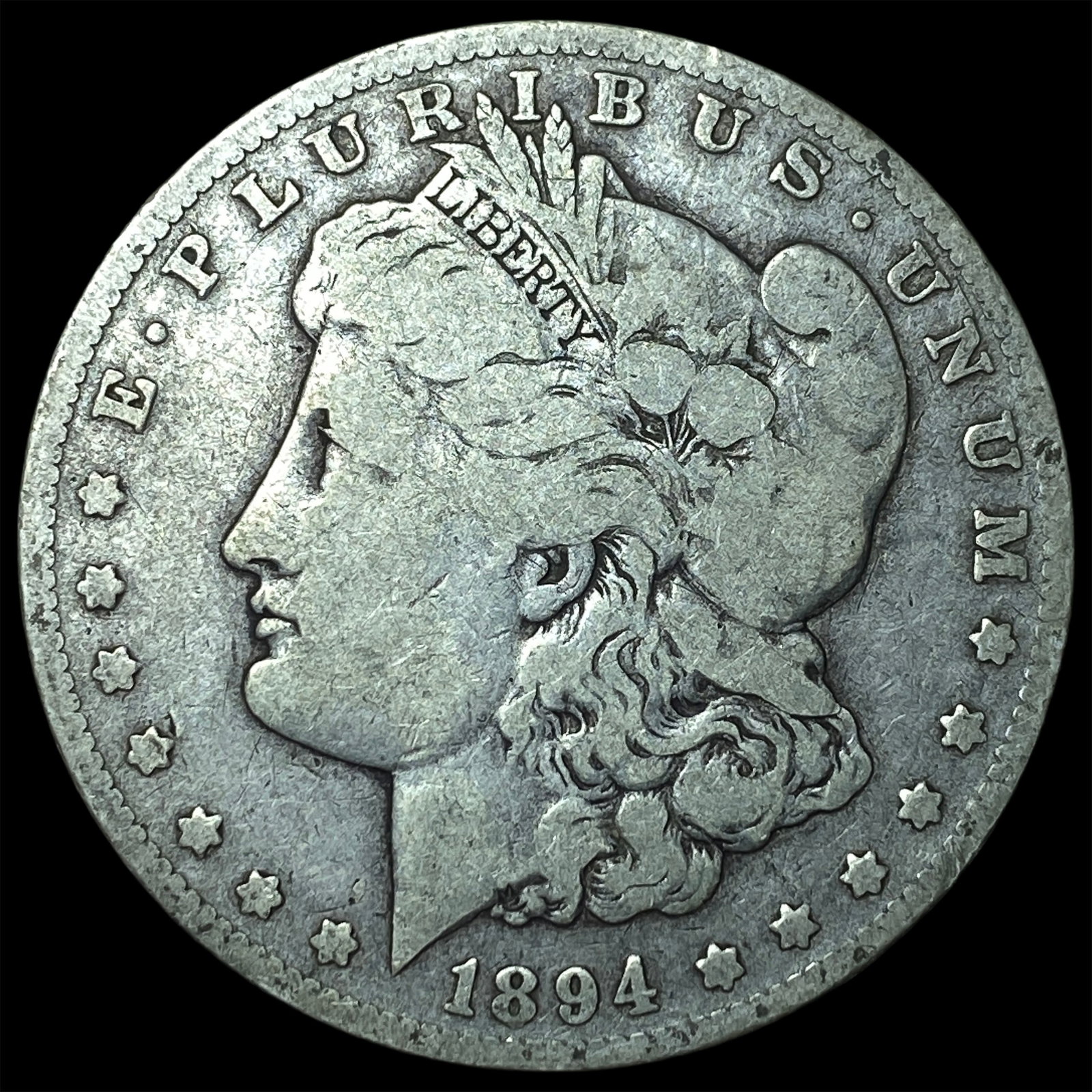 1894-O Silver Morgan Dollar LIGHTLY CIRCULATED: 1894-O Silver Morgan Dollar LIGHTLY CIRCULATED