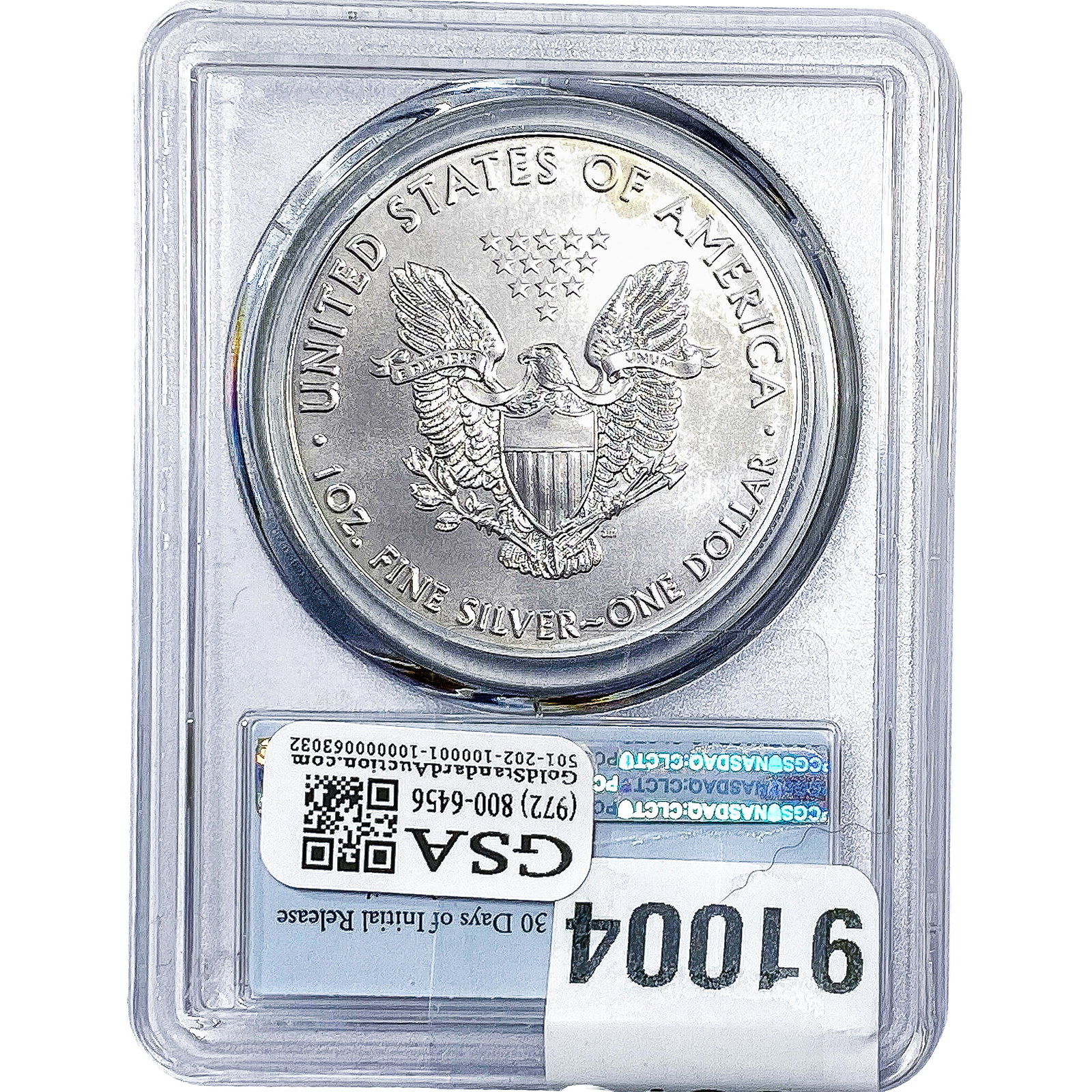 2016 Silver Eagle PCGS MS70 - 2