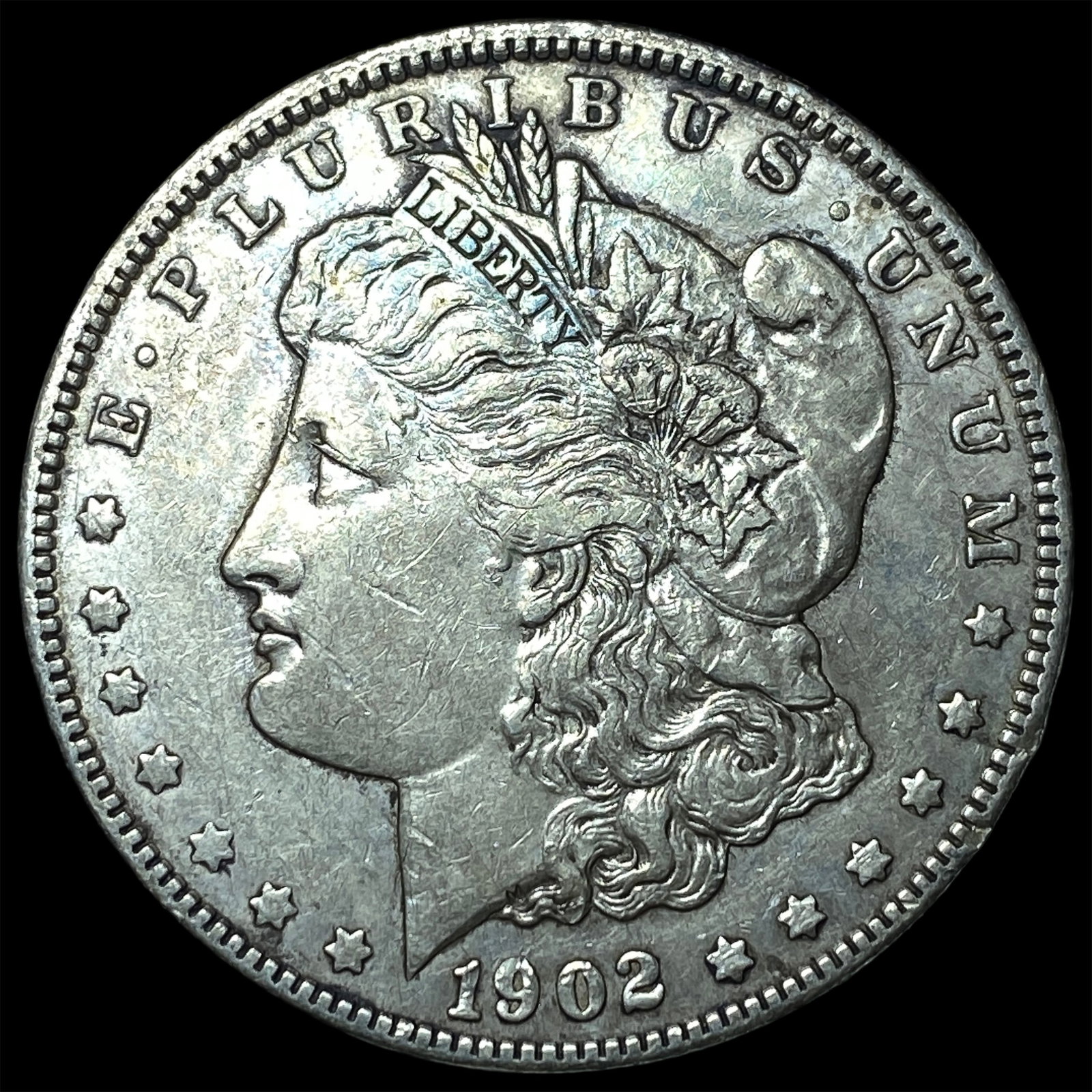 1902-O Silver Morgan Dollar NEARLY UNCIRCULATED: 1902-O Silver Morgan Dollar NEARLY UNCIRCULATED