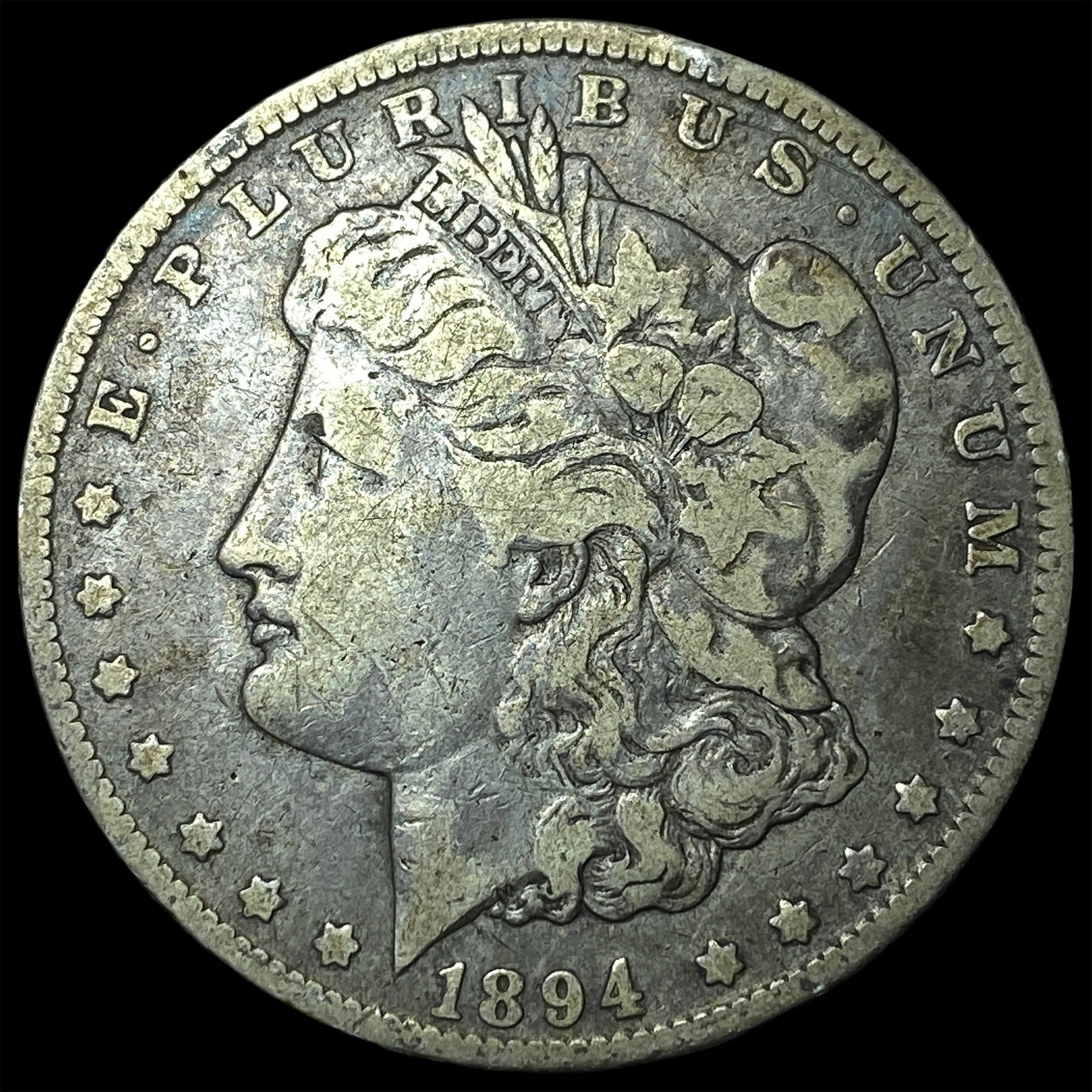 1894-O Silver Morgan Dollar LIGHTLY CIRCULATED: 1894-O Silver Morgan Dollar LIGHTLY CIRCULATED