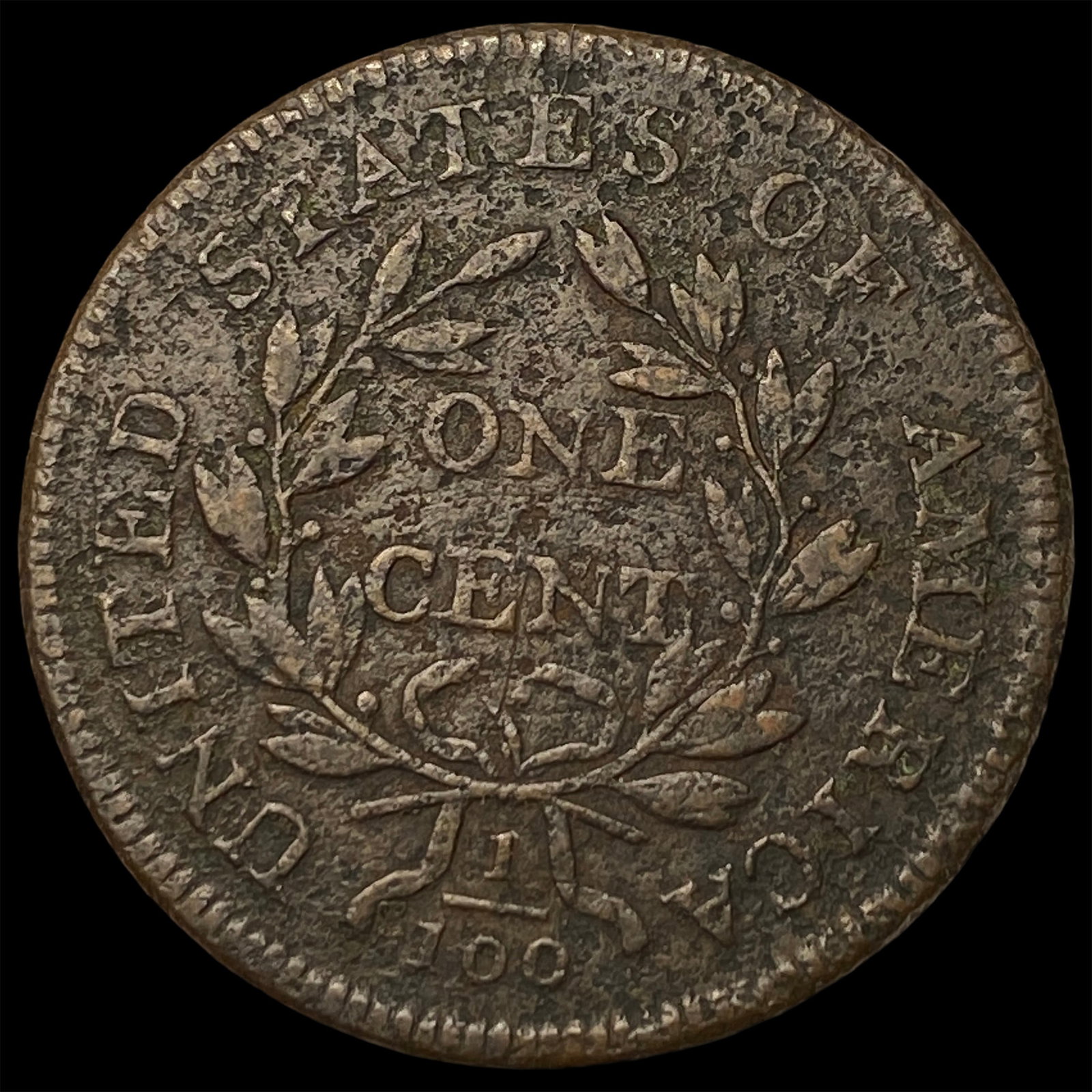 1807 Draped Bust Large Cent HIGH GRADE - 2