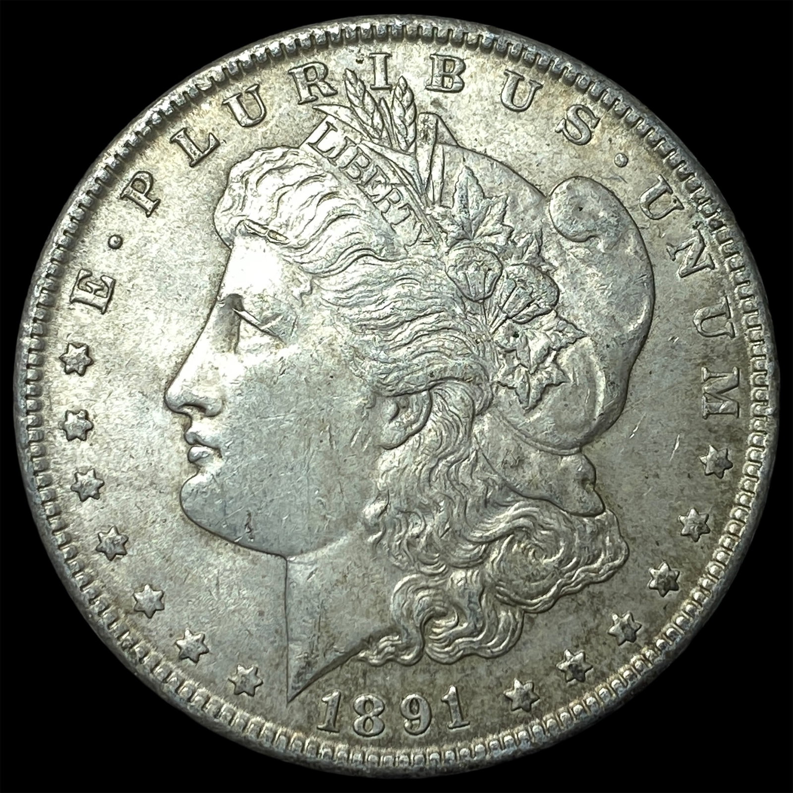 1891-S Silver Morgan Dollar UNCIRCULATED: 1891-S Silver Morgan Dollar UNCIRCULATED